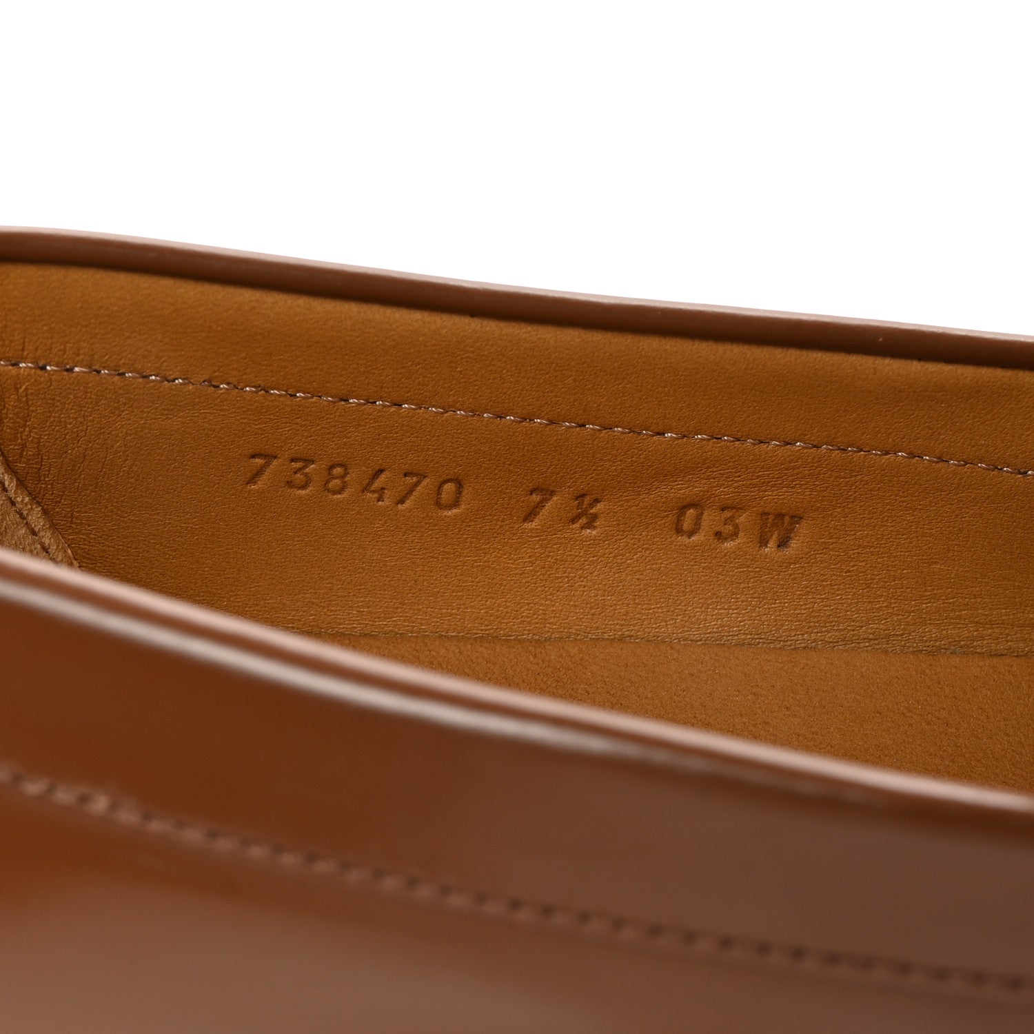 Gucci Calfskin Mens Interlocking G Millennial Ribot Loafers 7.5 Cuir 9 of 10