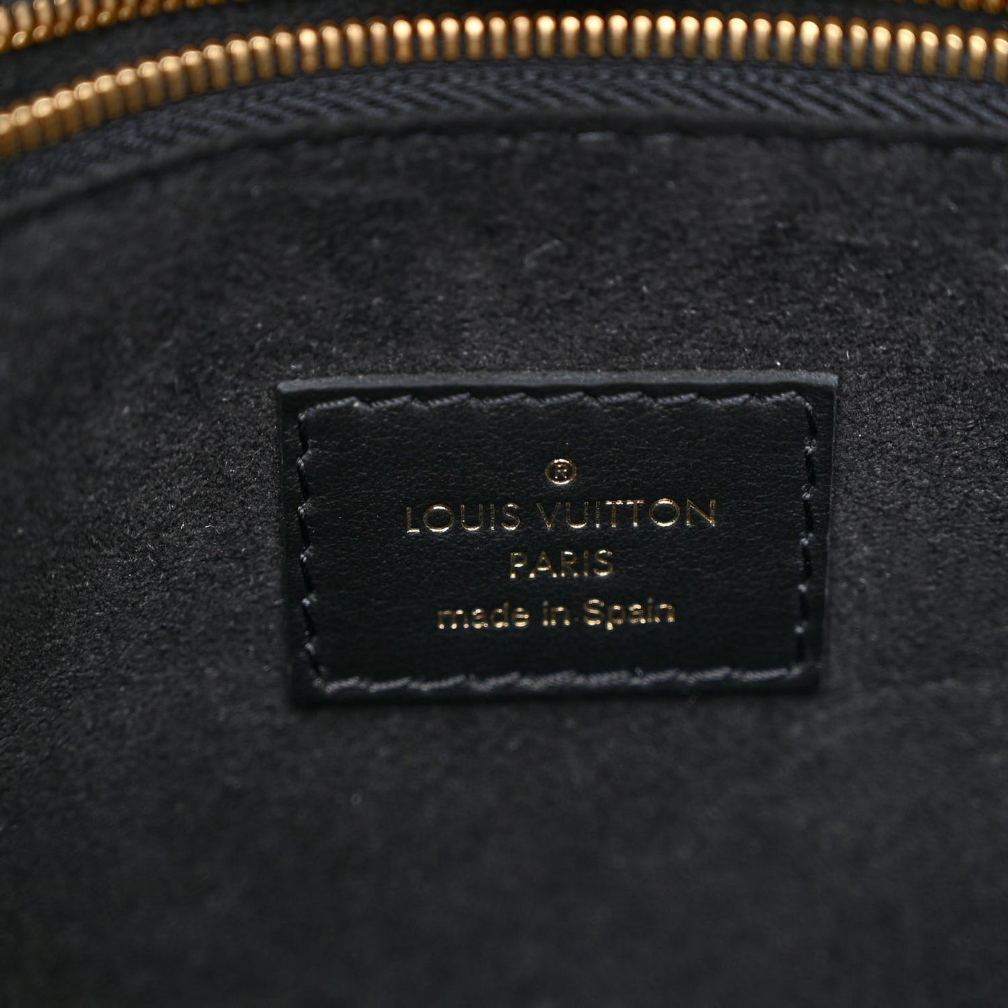 Calfskin Monogram On My Side PM Black
