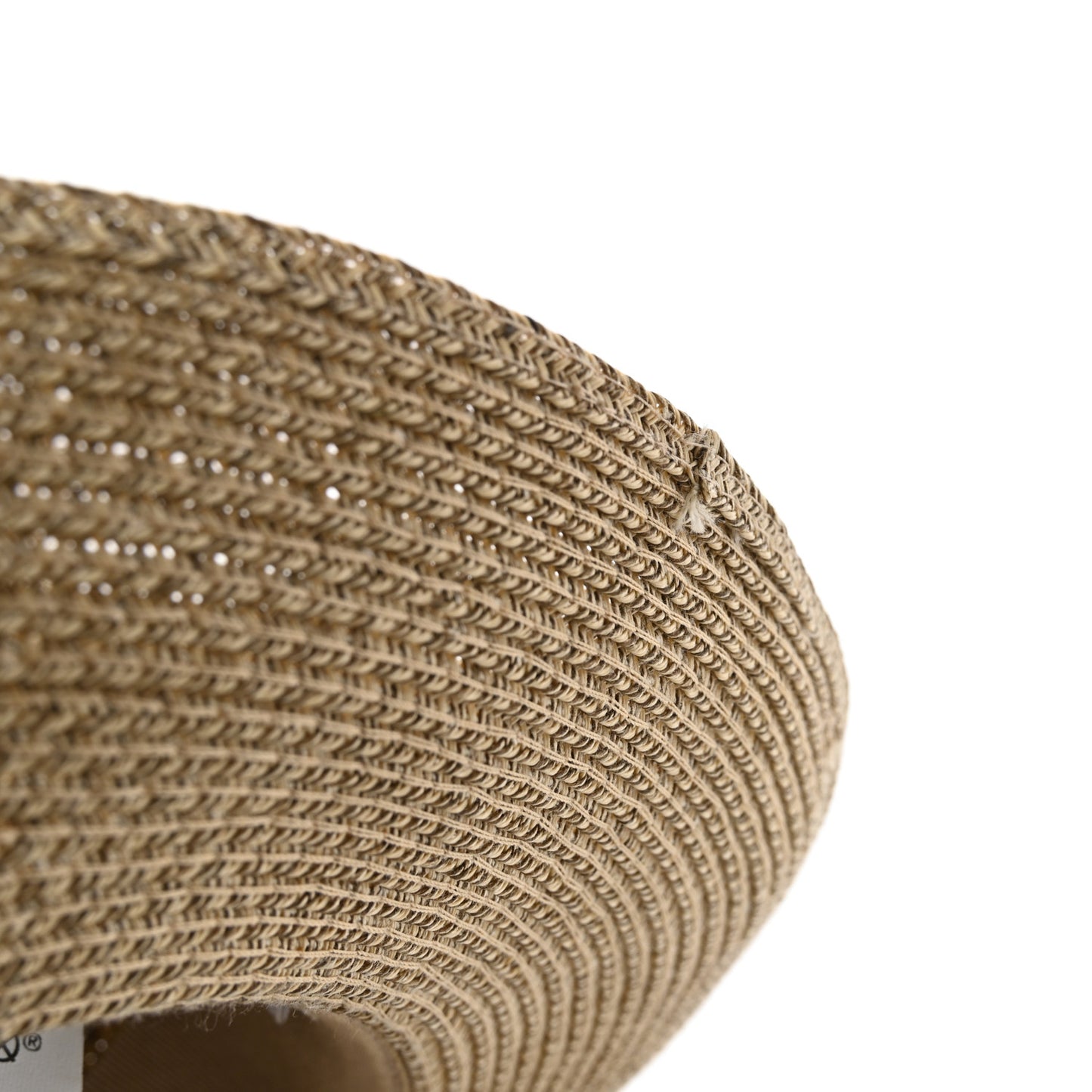 Straw Grosgrain Hat 58