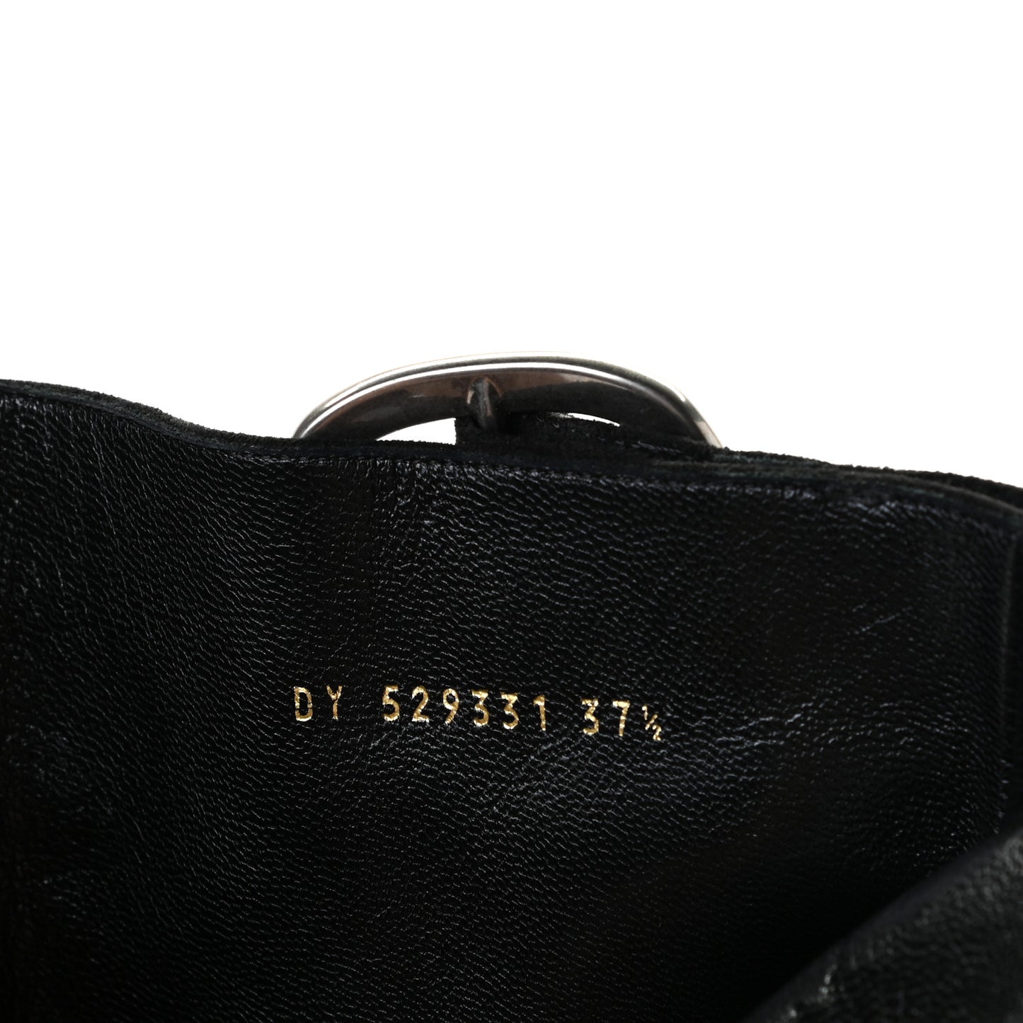 Suede Joplin Buckle 105 Booties 37.5 Black
