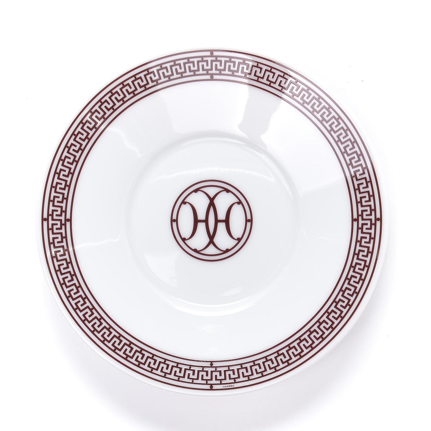 Porcelain H Deco Tea Set Rouge