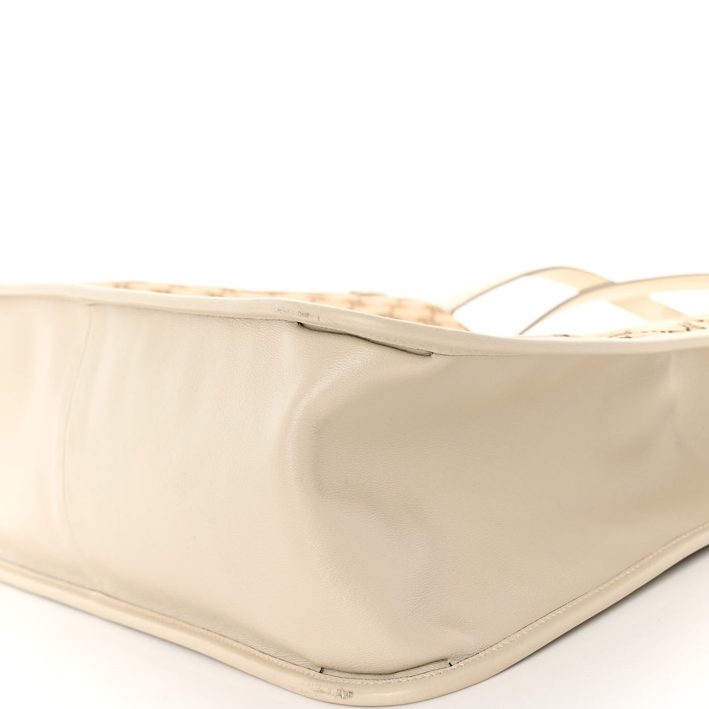 Monogram New Sakai Calfskin Lux Horsebit 1955 Tote Beige Ebony Mystic White