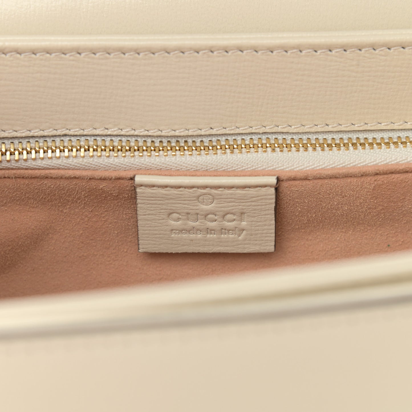 Azalea Calfskin Horsebit 1955 Shoulder Bag Mystic White