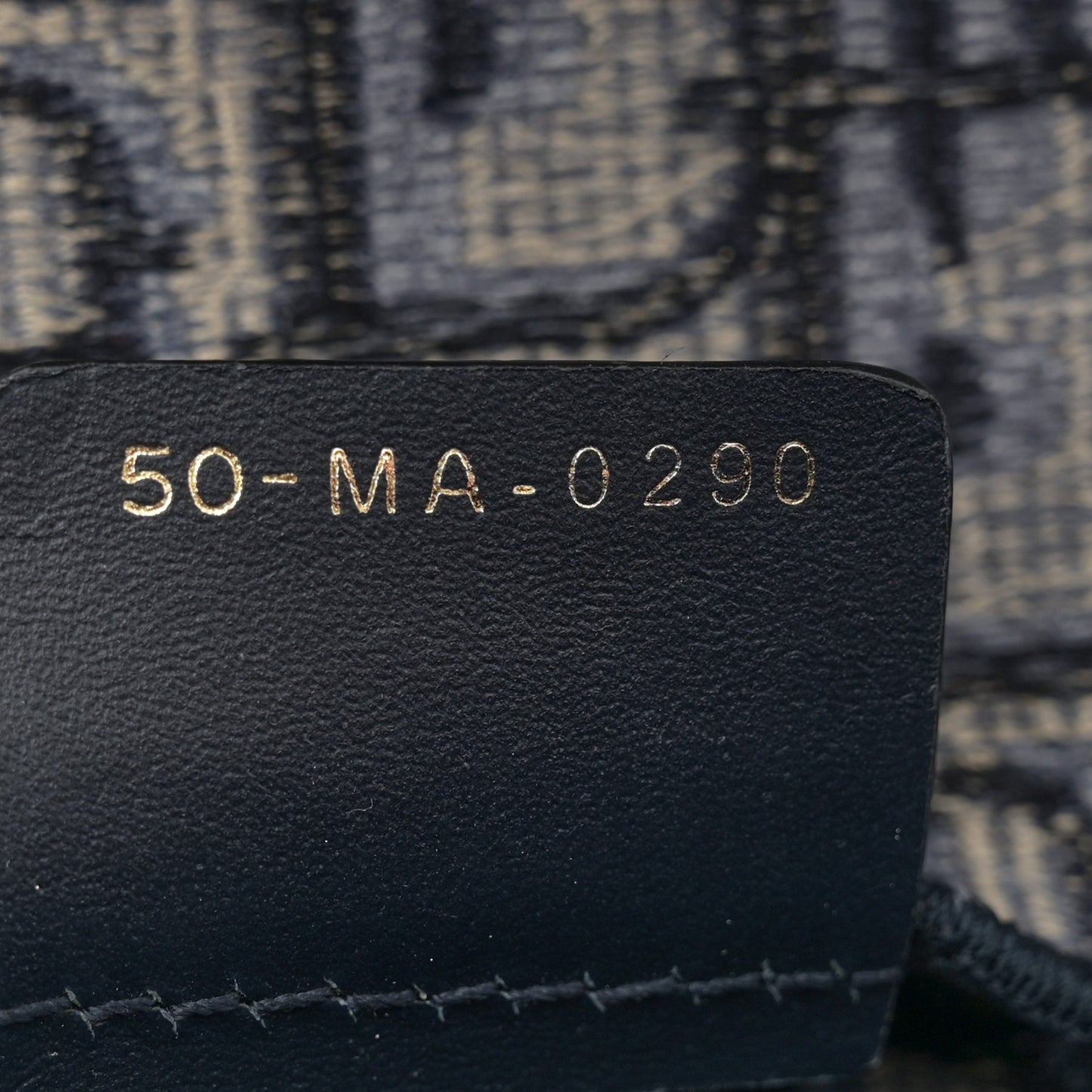 Oblique Slim Saddle Pouch Blue