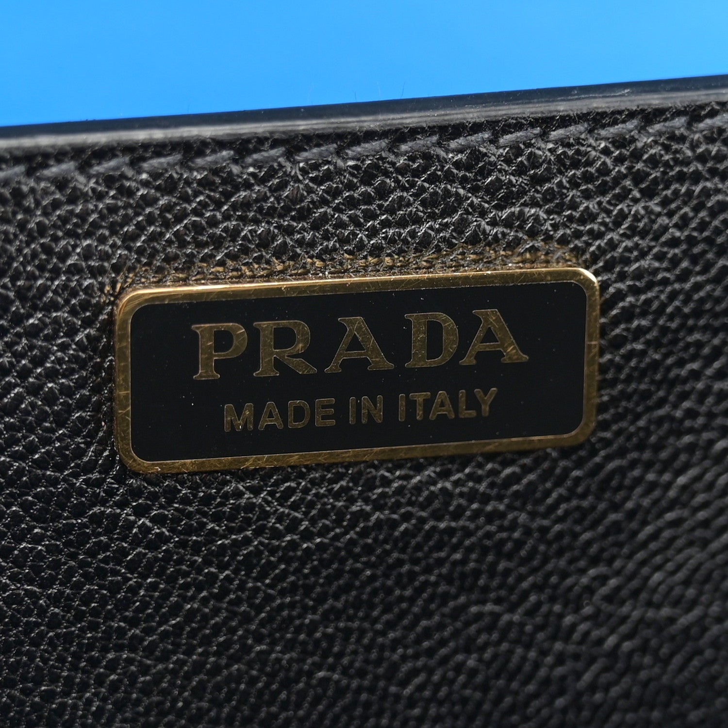 Prada City Calf Saffiano Cahier Bag Marea Black 6 of 11
