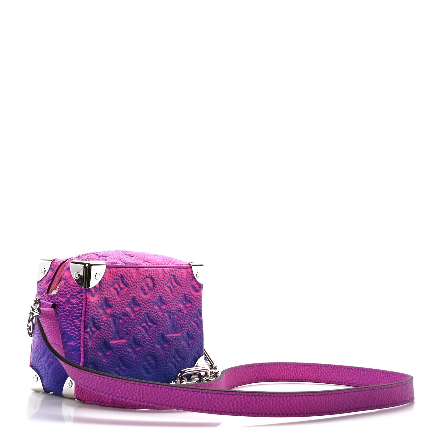Taurillon Illusion Mini Soft Trunk Bleu Rose