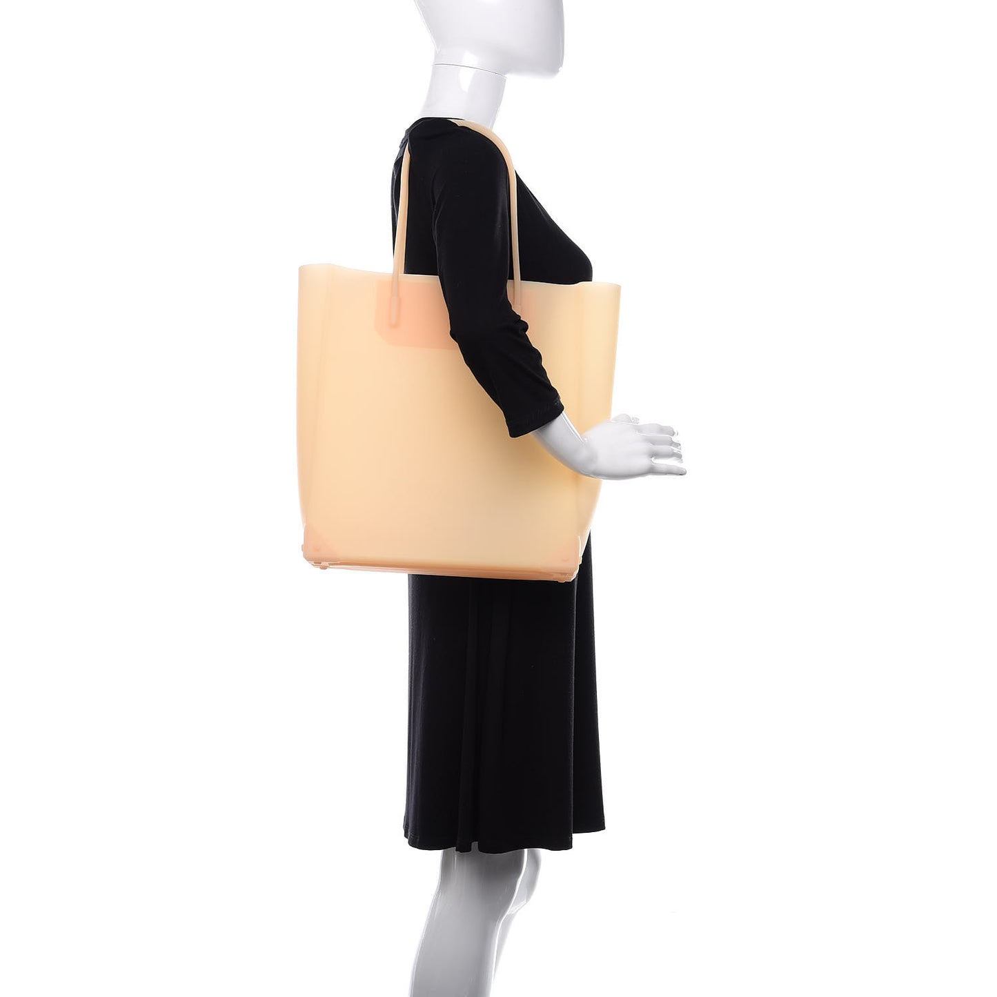 Molded Silicon Prisma Tote Rose
