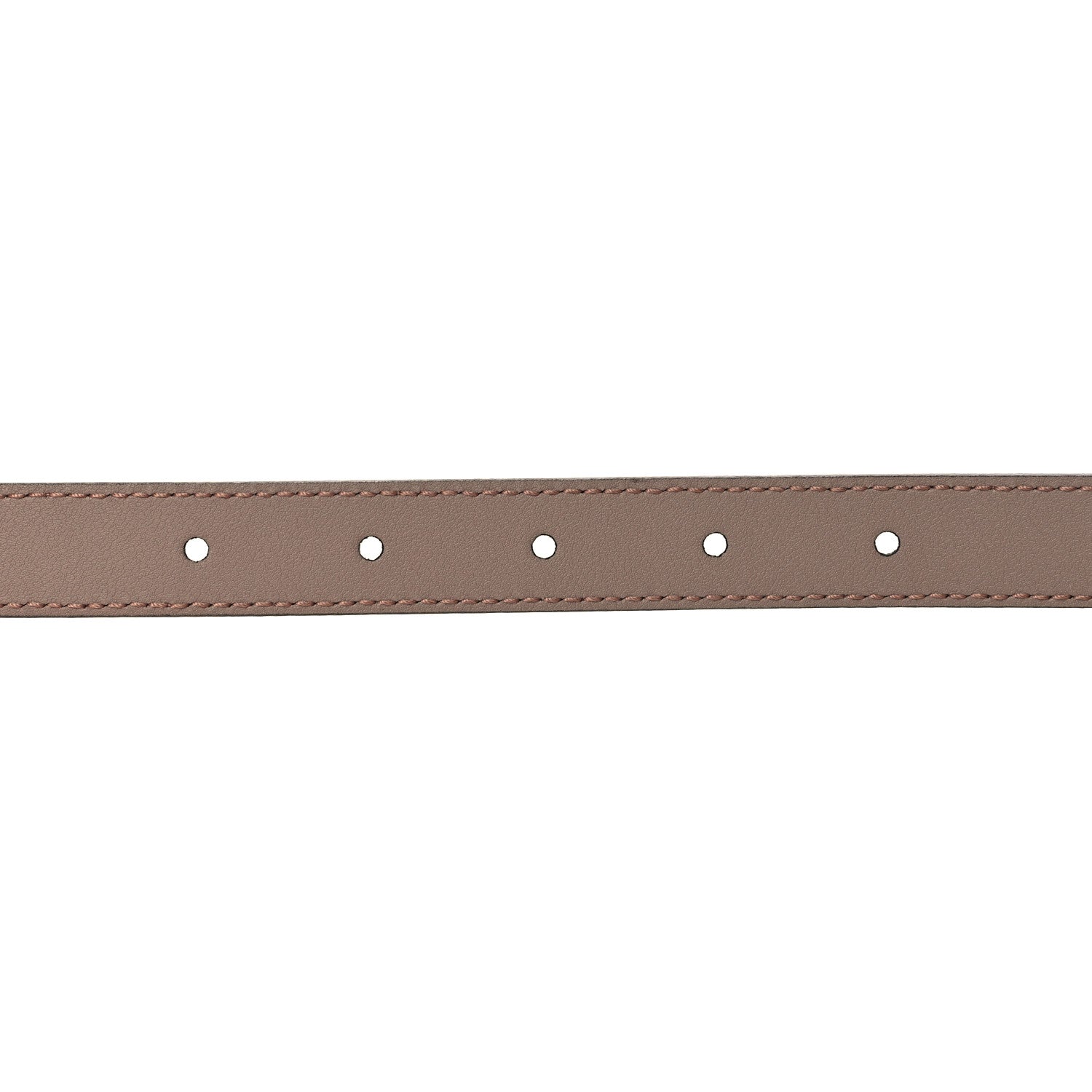Gucci Calfskin Double G 20mm Belt 65 26 80/32 Porcelain Rose 4 of 6