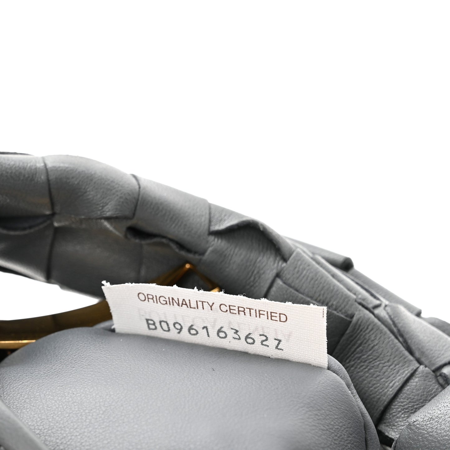 Nappa Intrecciato Mini Jodie Thunder