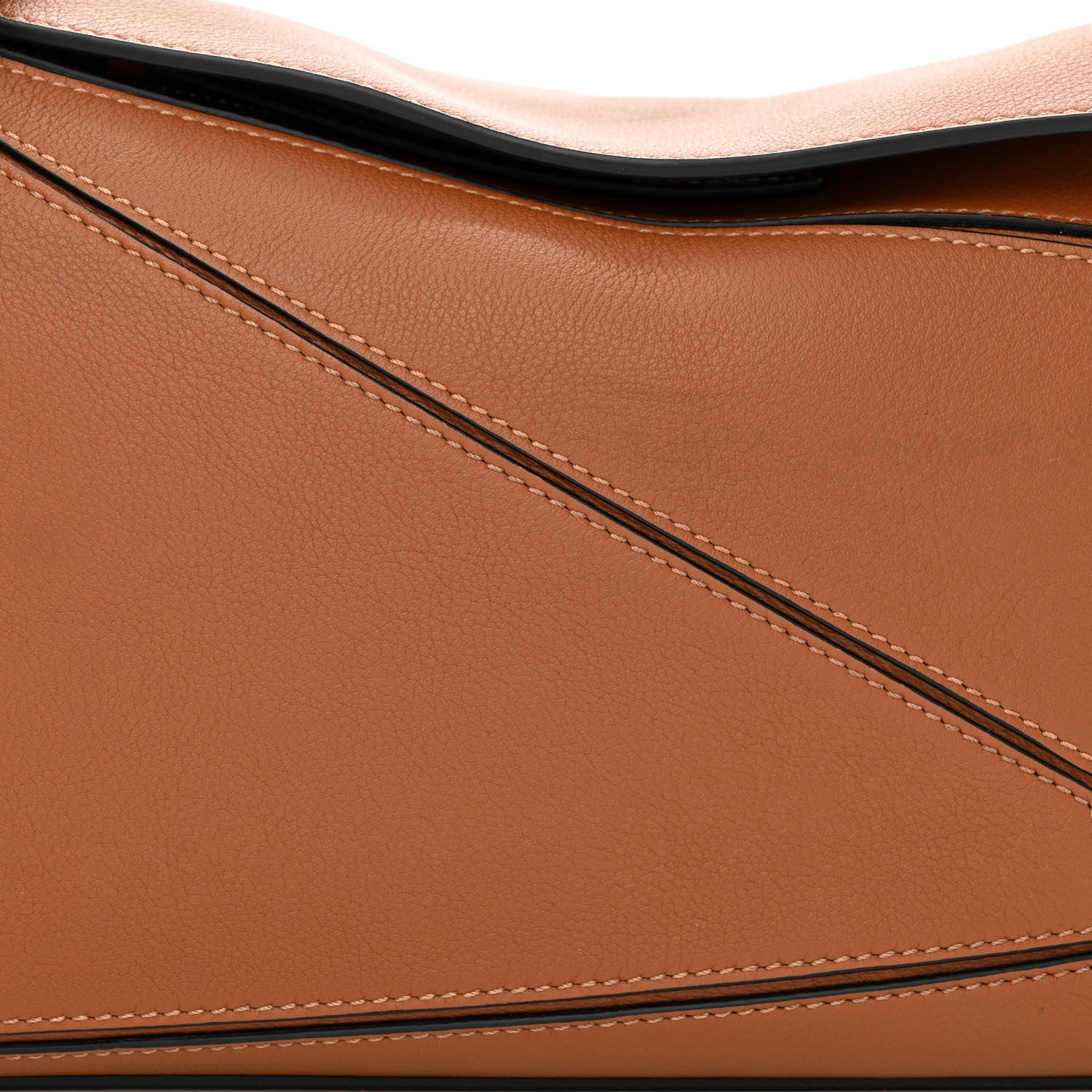 Loewe Calfskin Small Puzzle Bag Tan 8 of 10