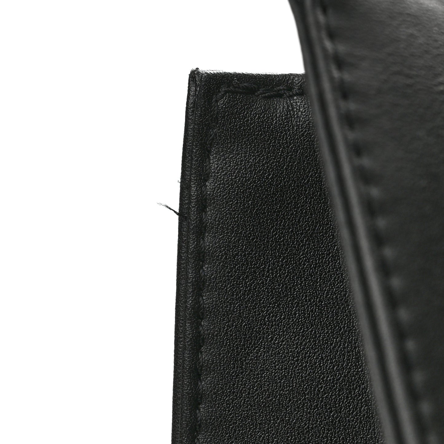 Vegan Leather Medium Shopping Bag Black