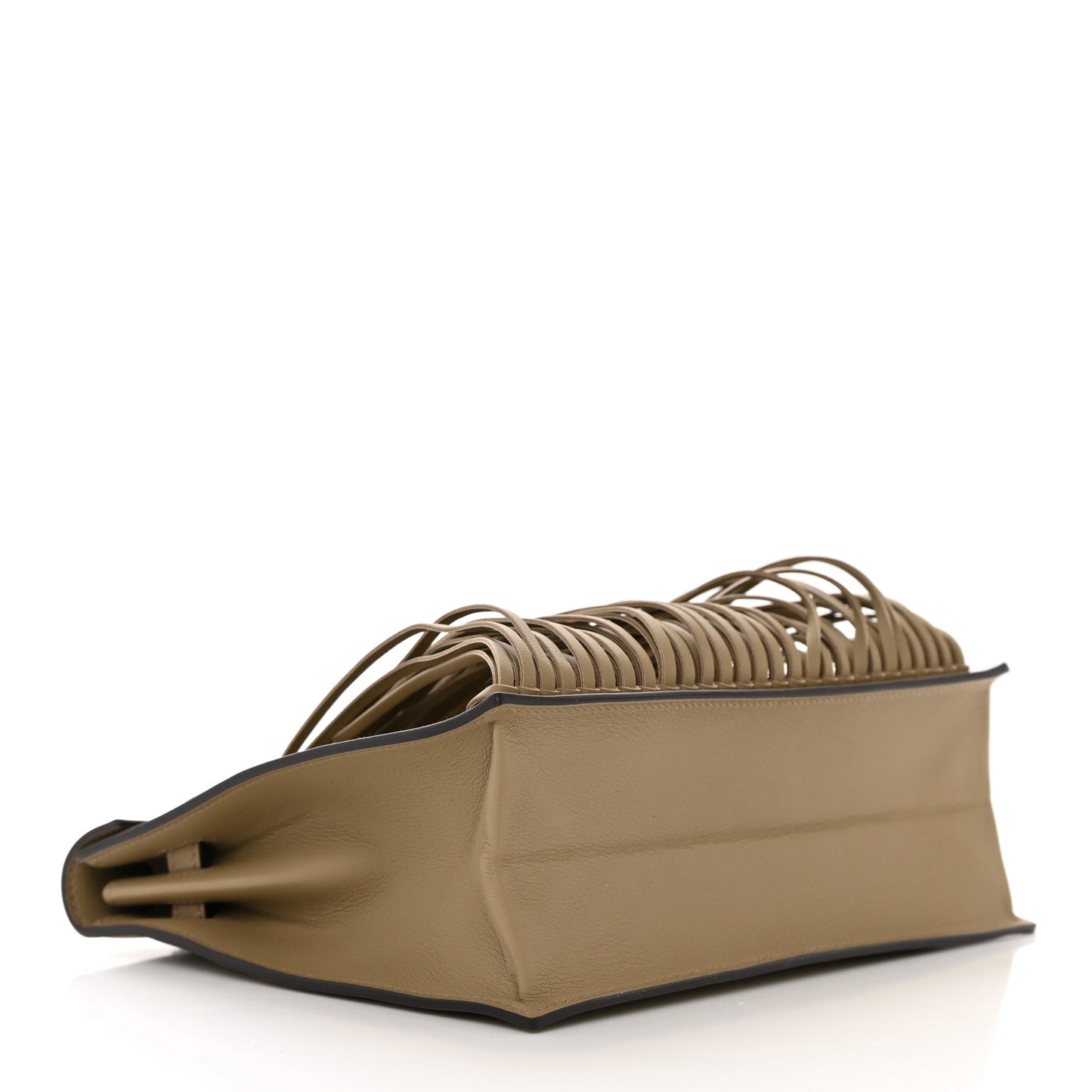 Swift Kelly Danse Anate Fringed Belt Bag Beige Marfa