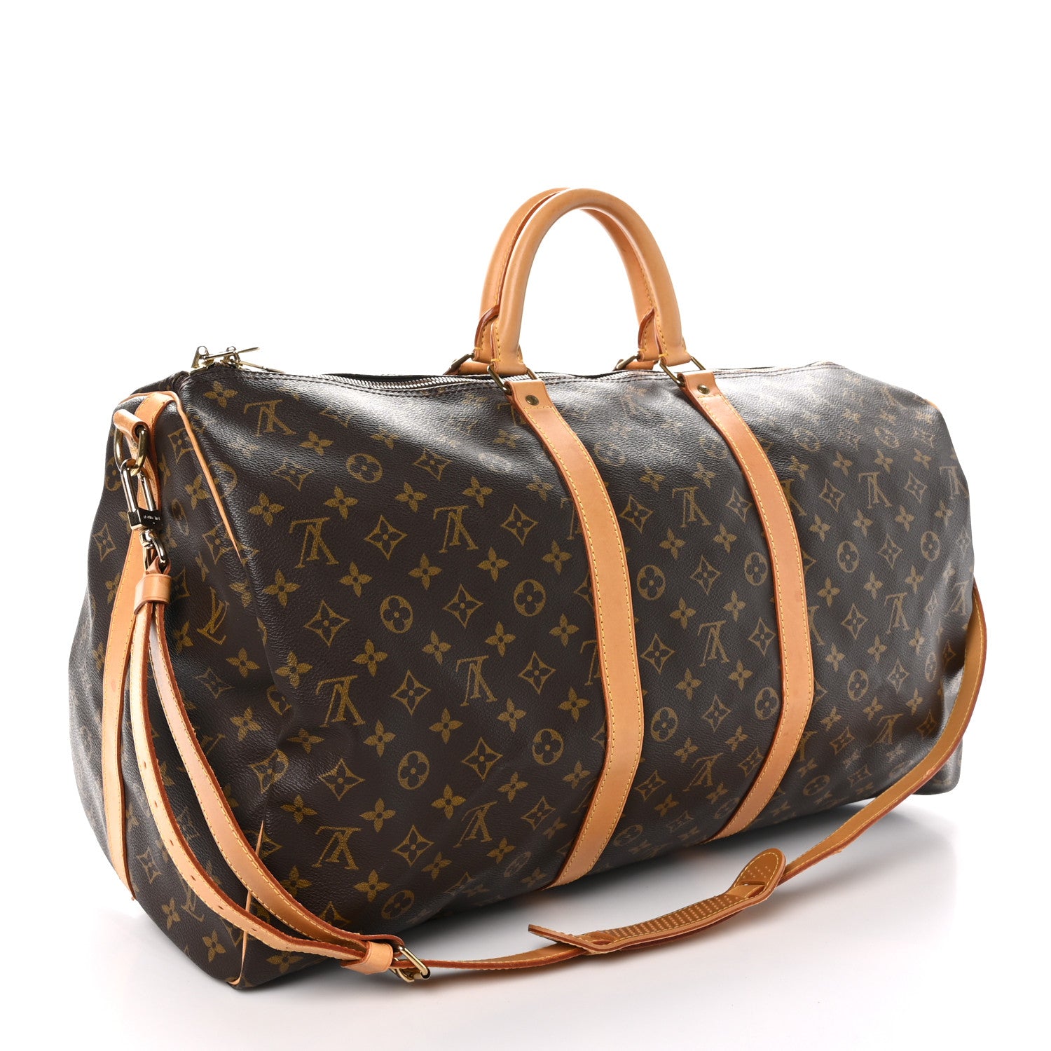 Louis Vuitton Monogram Keepall Bandouliere 55 2 of 14