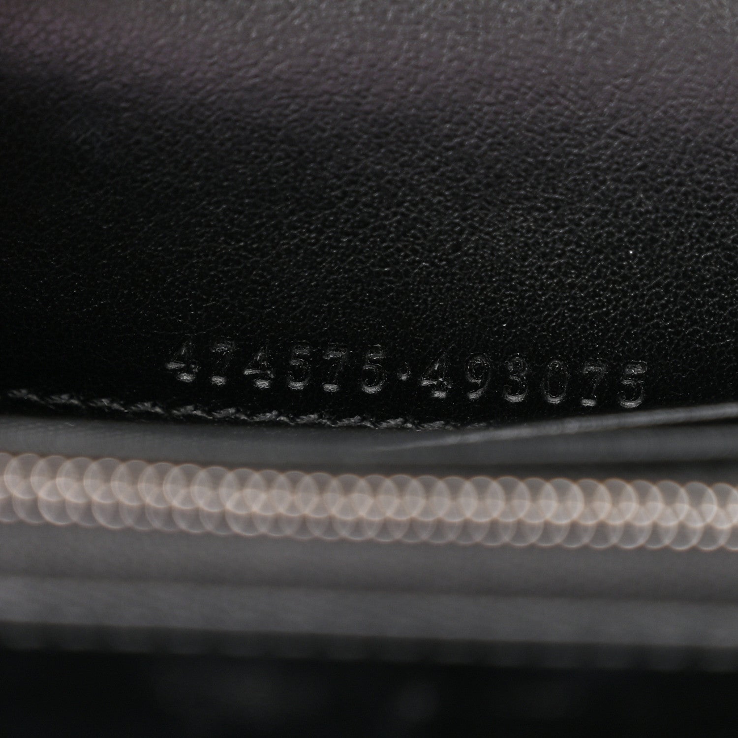 Gucci Calfskin Matelasse Aria GG Marmont Chain Wallet Black 7 of 12