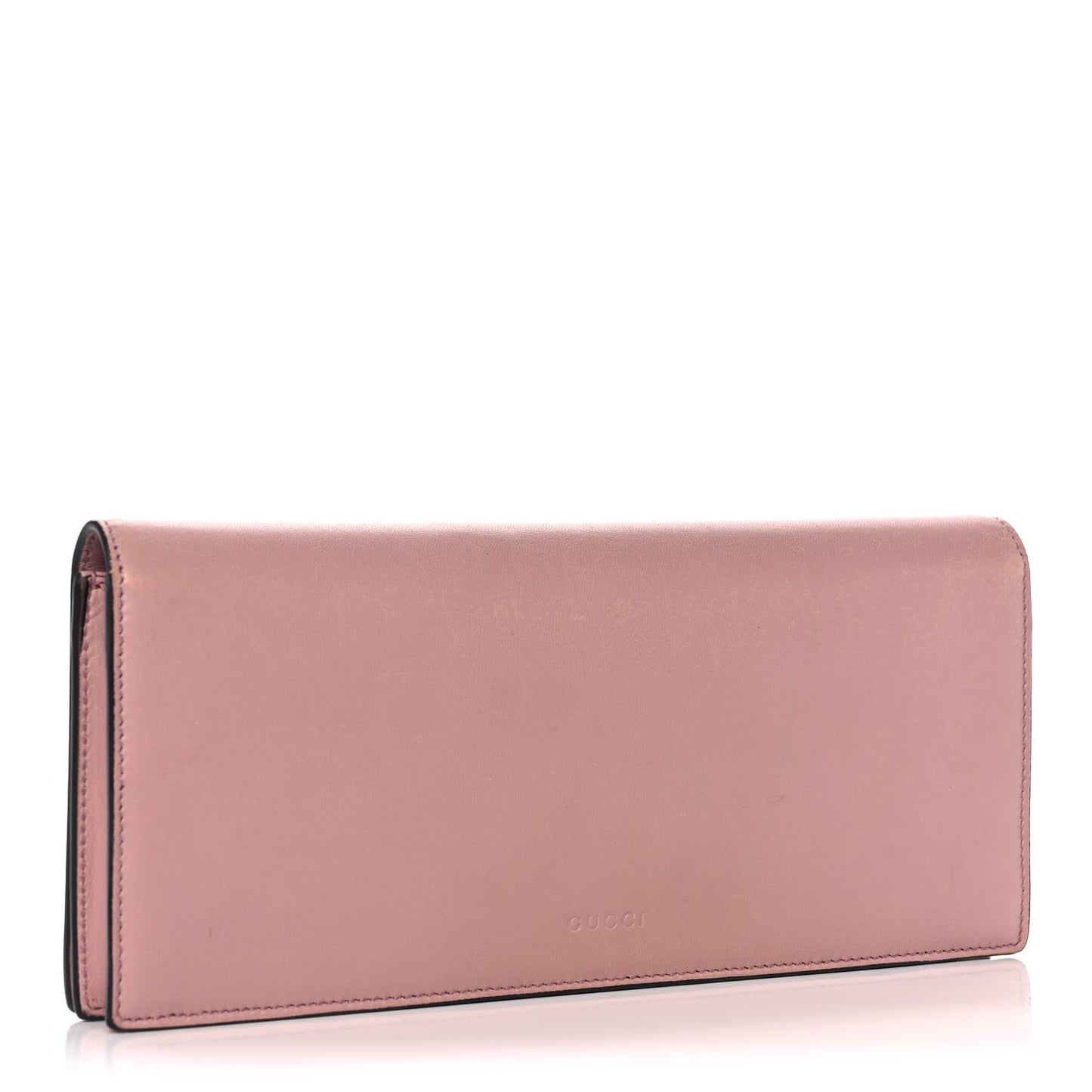 Nappa Crystal Triangles Clutch Rose Baby Candy Rame