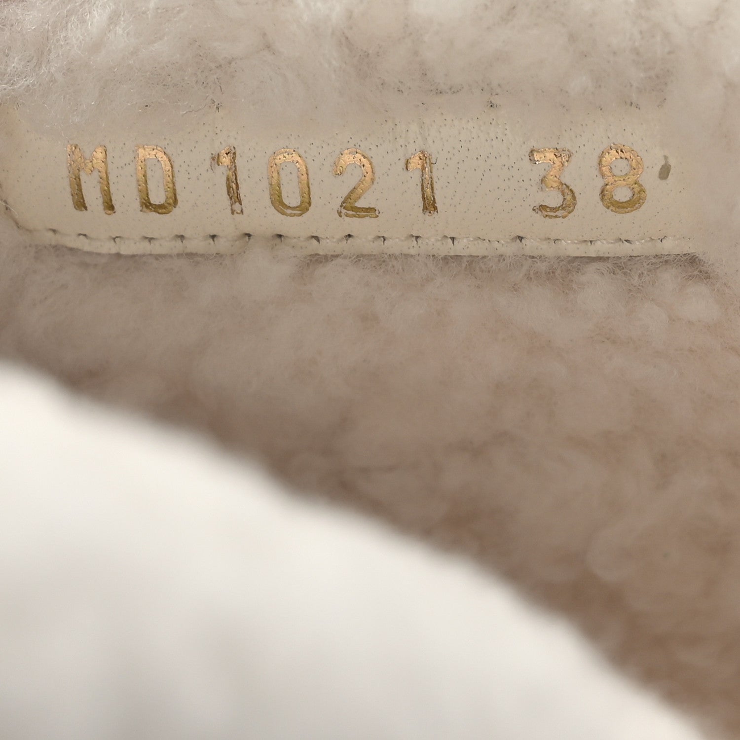 Christian Dior Shearling Canvas Embroidered Dway 10mm Slide Sandals 38 White Pink 6 of 8