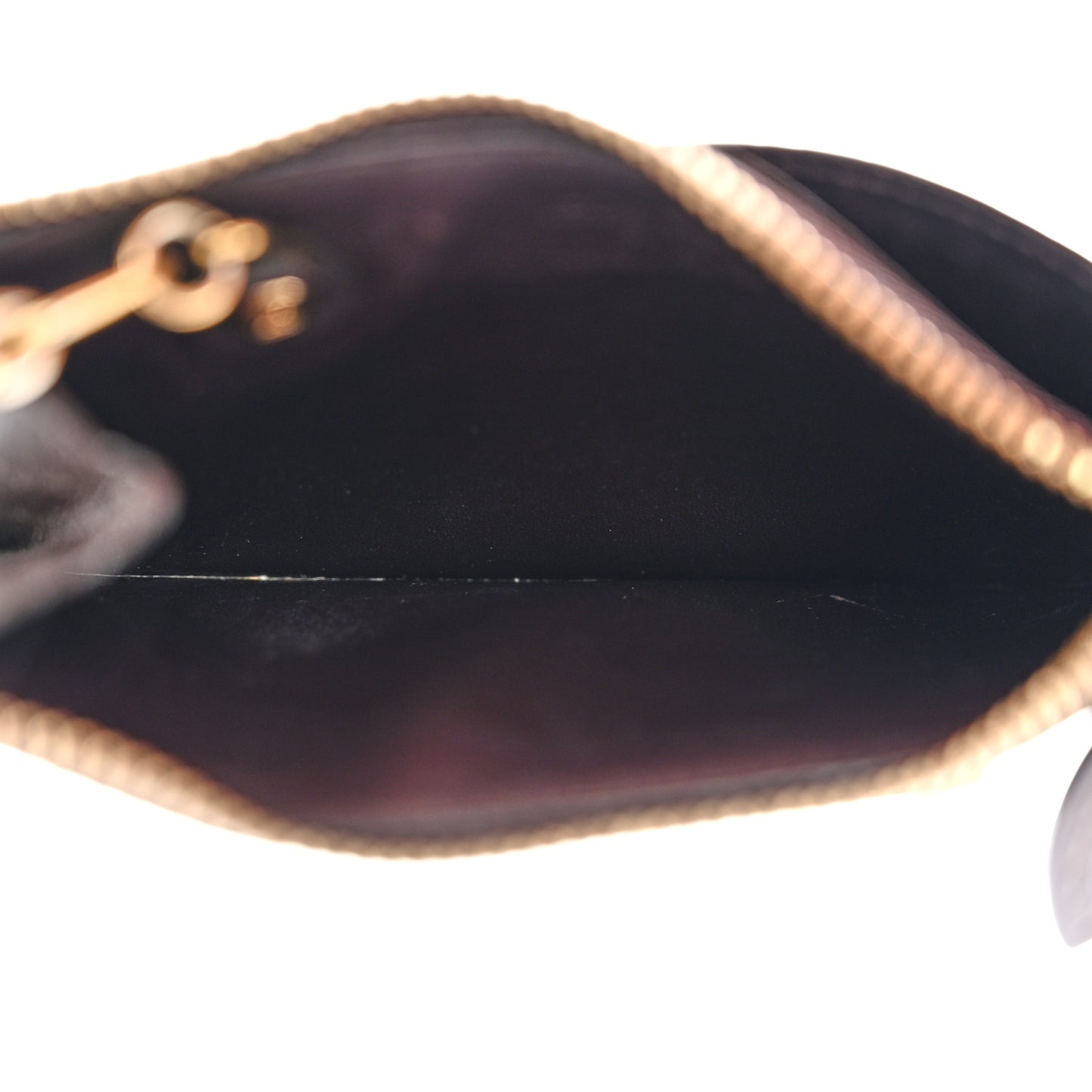 Vernis Key Pouch Amarante