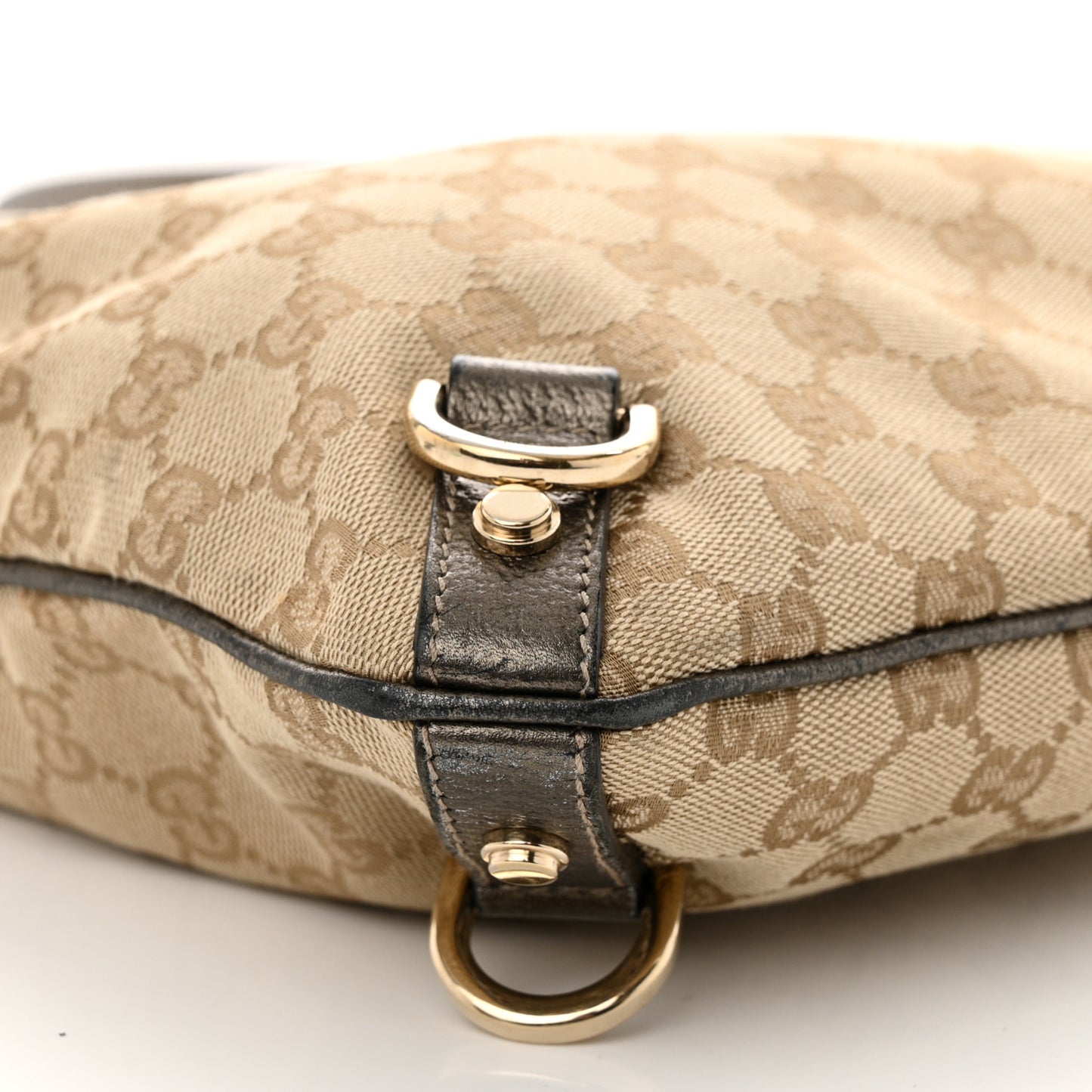 Monogram Abbey Messenger Bag Pewter