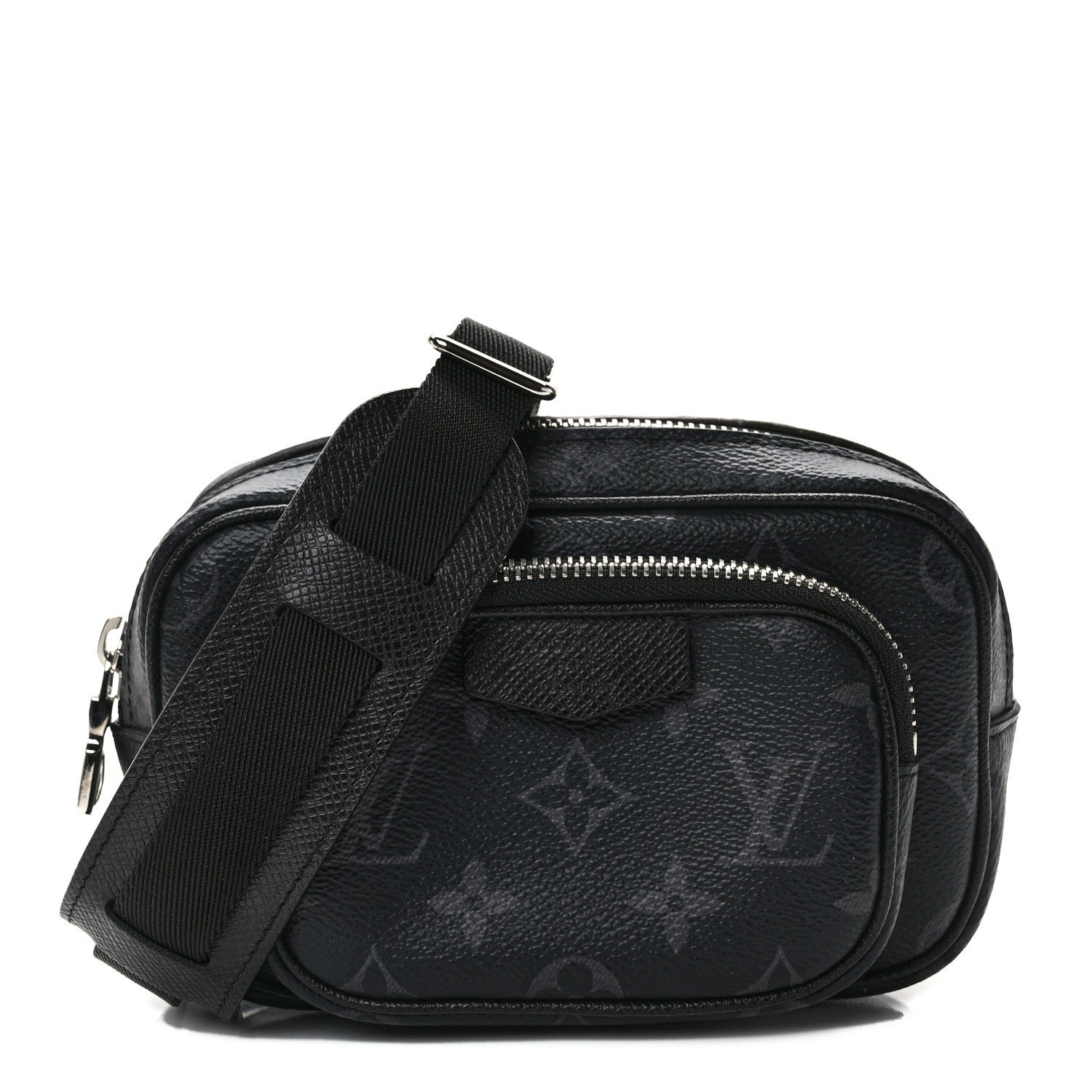 LOUIS VUITTON ショルダーバッグ ブラック Louis Vuitton Monogram Eclipse Taigarama Outdoor Pouch Black