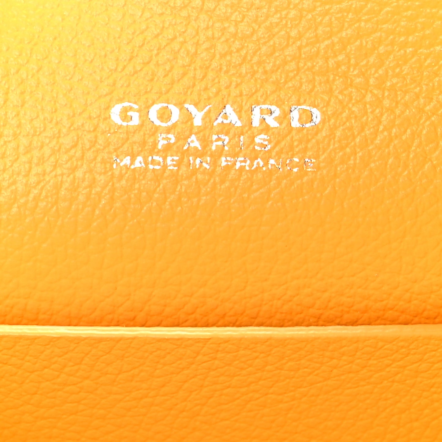 Goyardine Mini Saigon Yellow