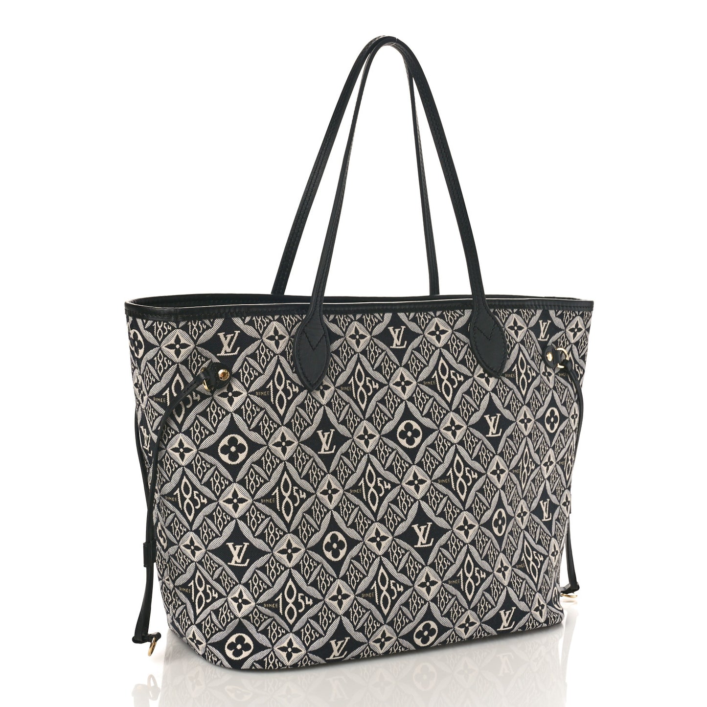 Jacquard Since 1854 Neverfull MM Grey