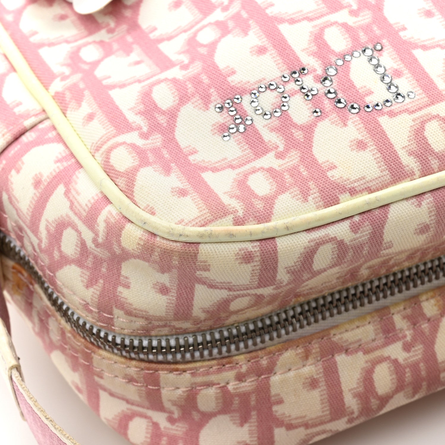 Christian Dior Monogram Girly Messenger Bag Pink 16 of 18