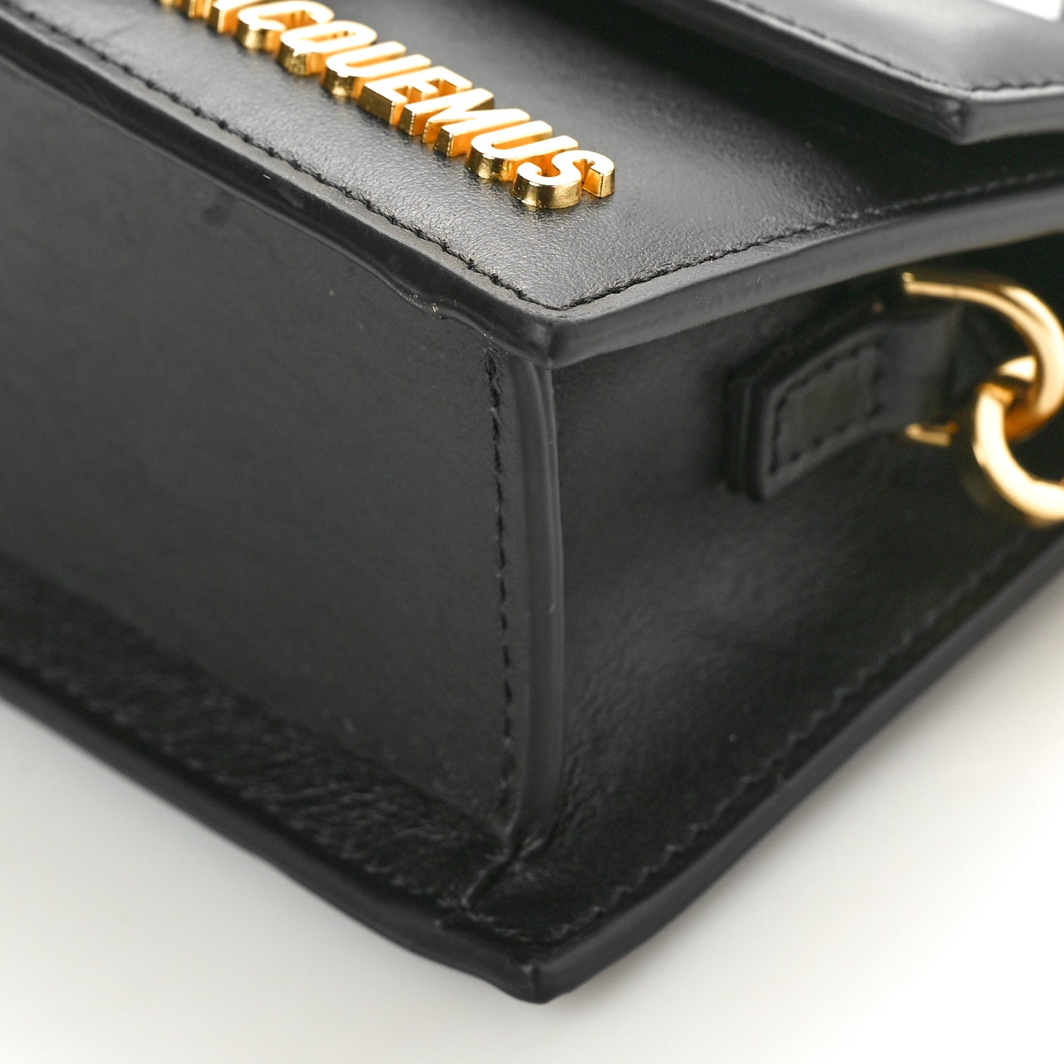 Jacquemus Smooth Calfskin Le Bambino Black 9 of 10