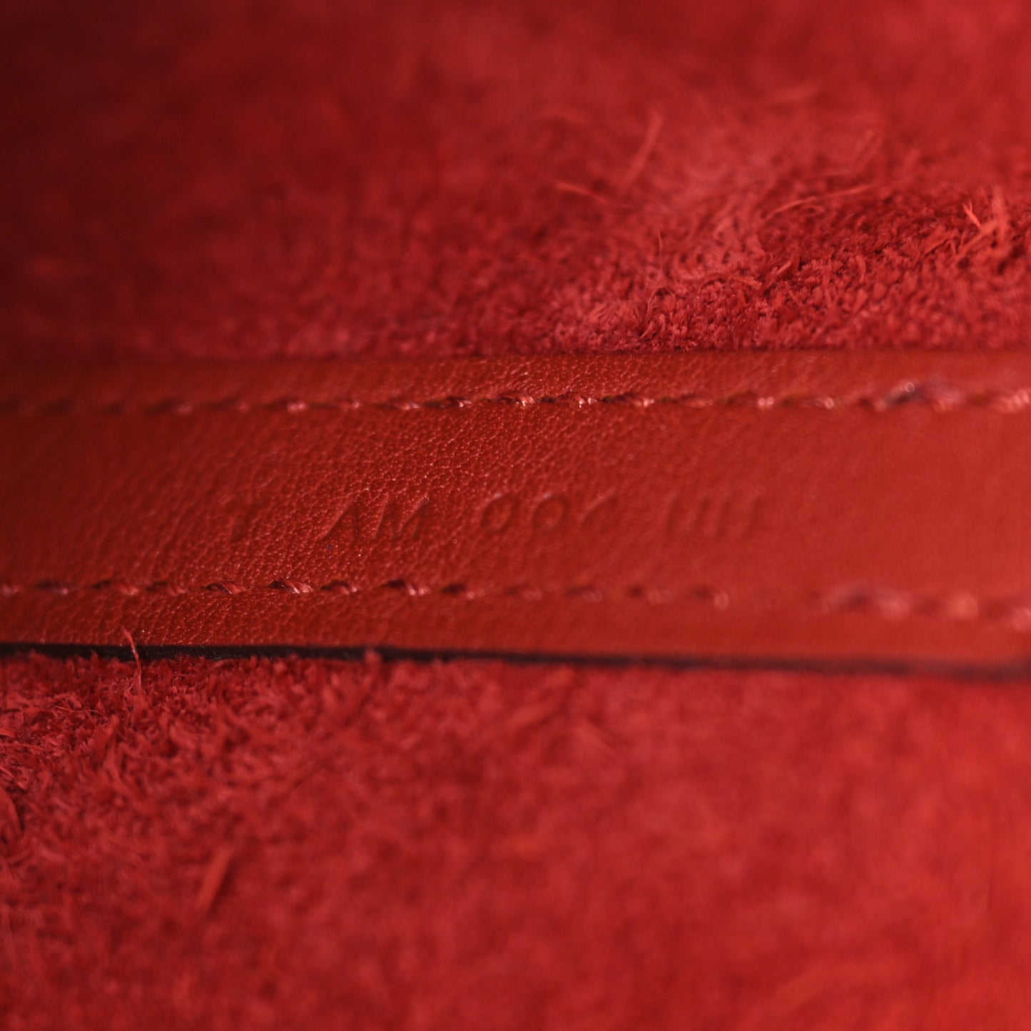 Taurillon Clemence Swift Picotin Lock 22 MM Rouge H Brique
