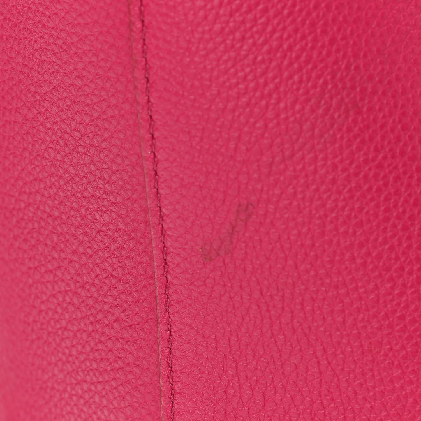 Soft Grained Calfskin Small Sangle Bucket Bag Pink