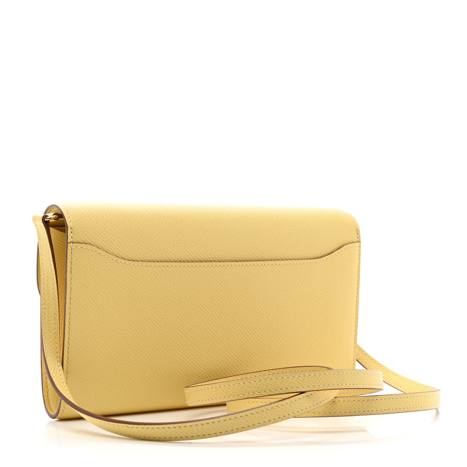 Hermes Epsom Constance Long Wallet To Go Wallet Jaune Poussin 3 of 11