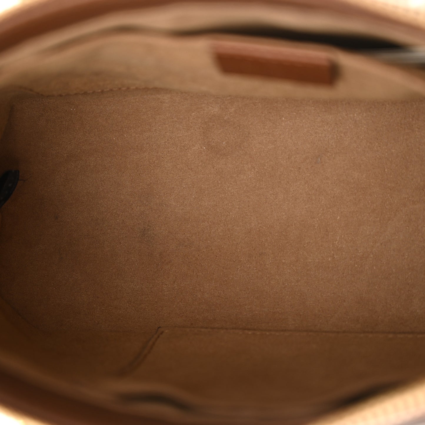 GG Supreme Monogram Mini Zip Top Tote Beige Tuscany