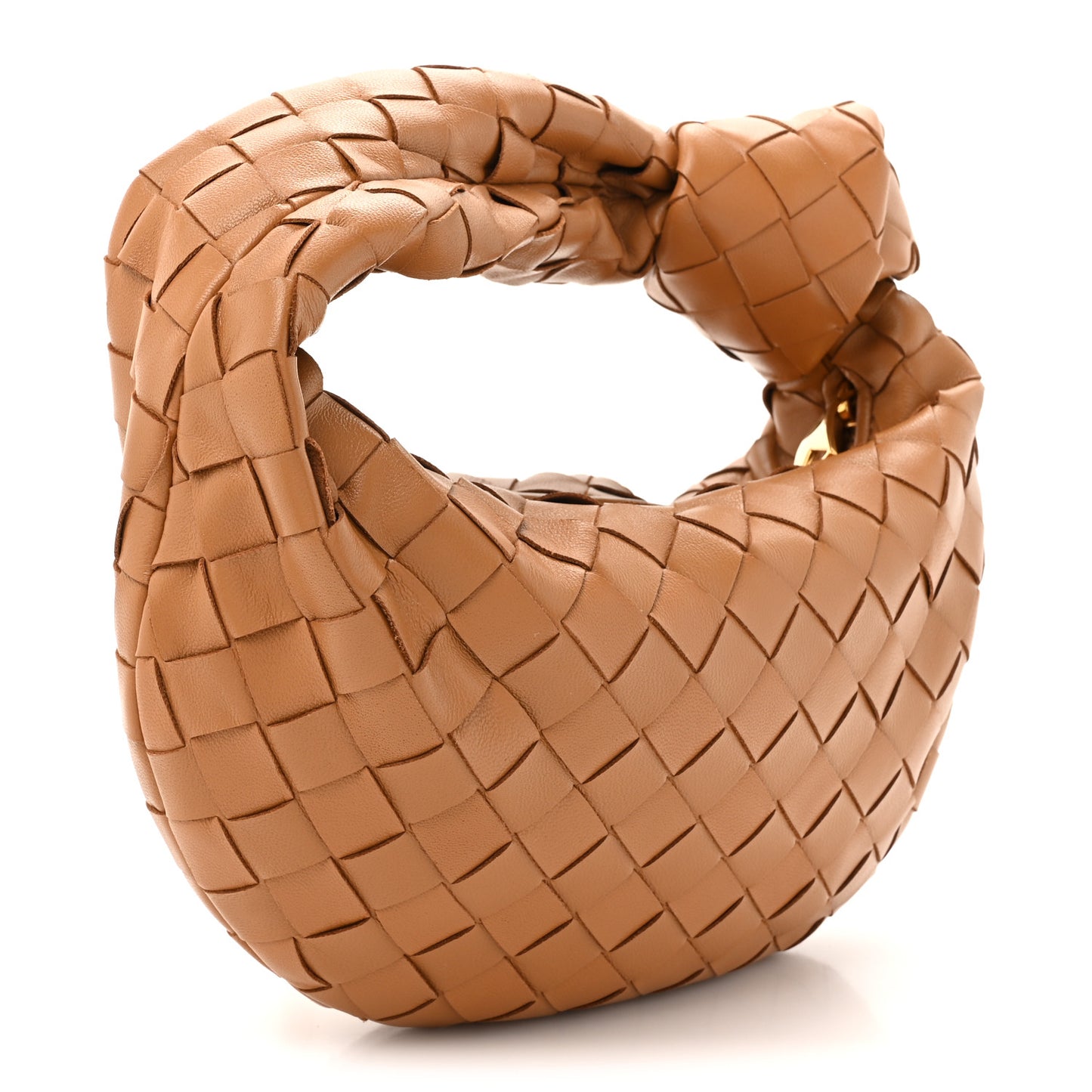 Nappa Intrecciato Mini Jodie Caramel