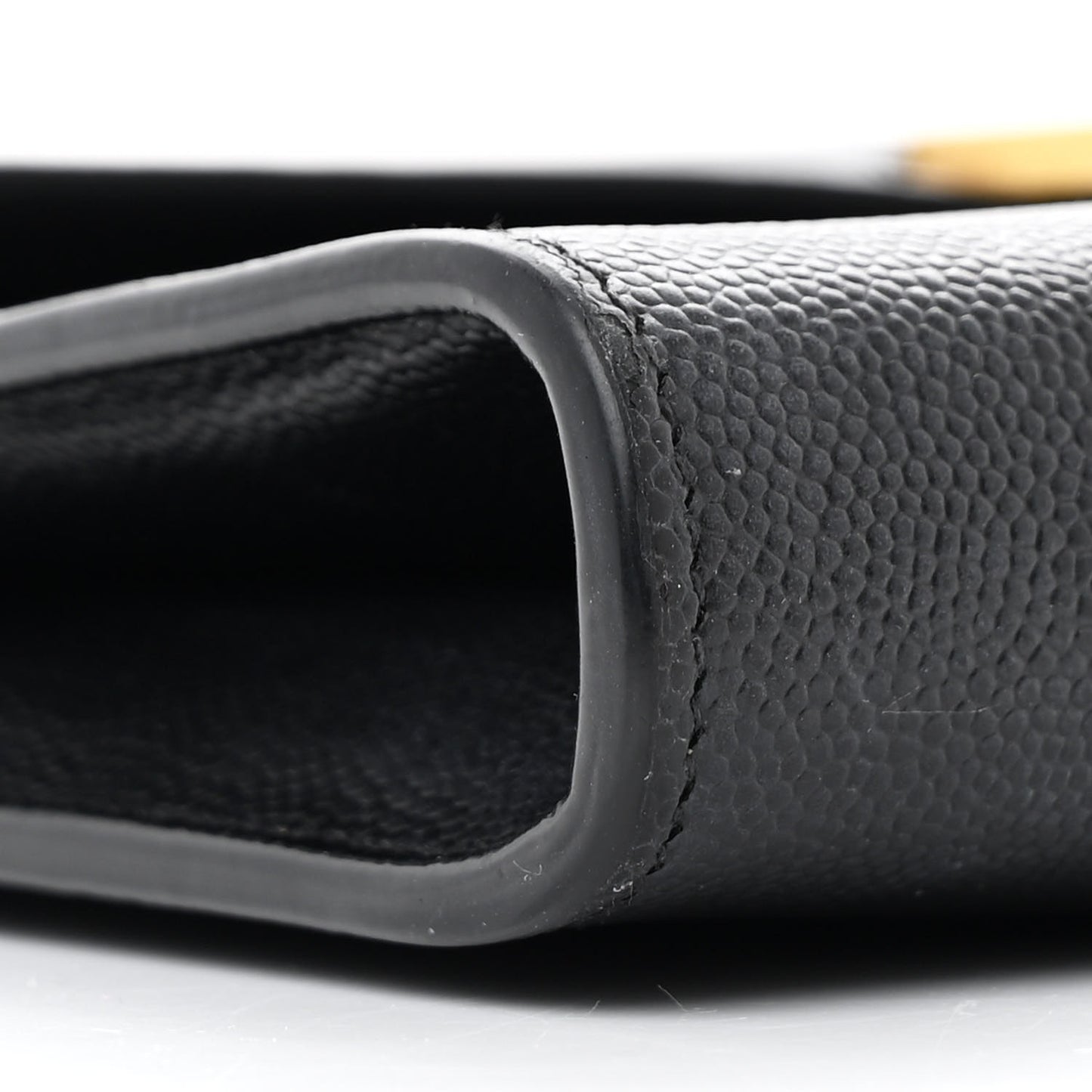 Grain De Poudre Monogram Cassandra Chain Wallet Black
