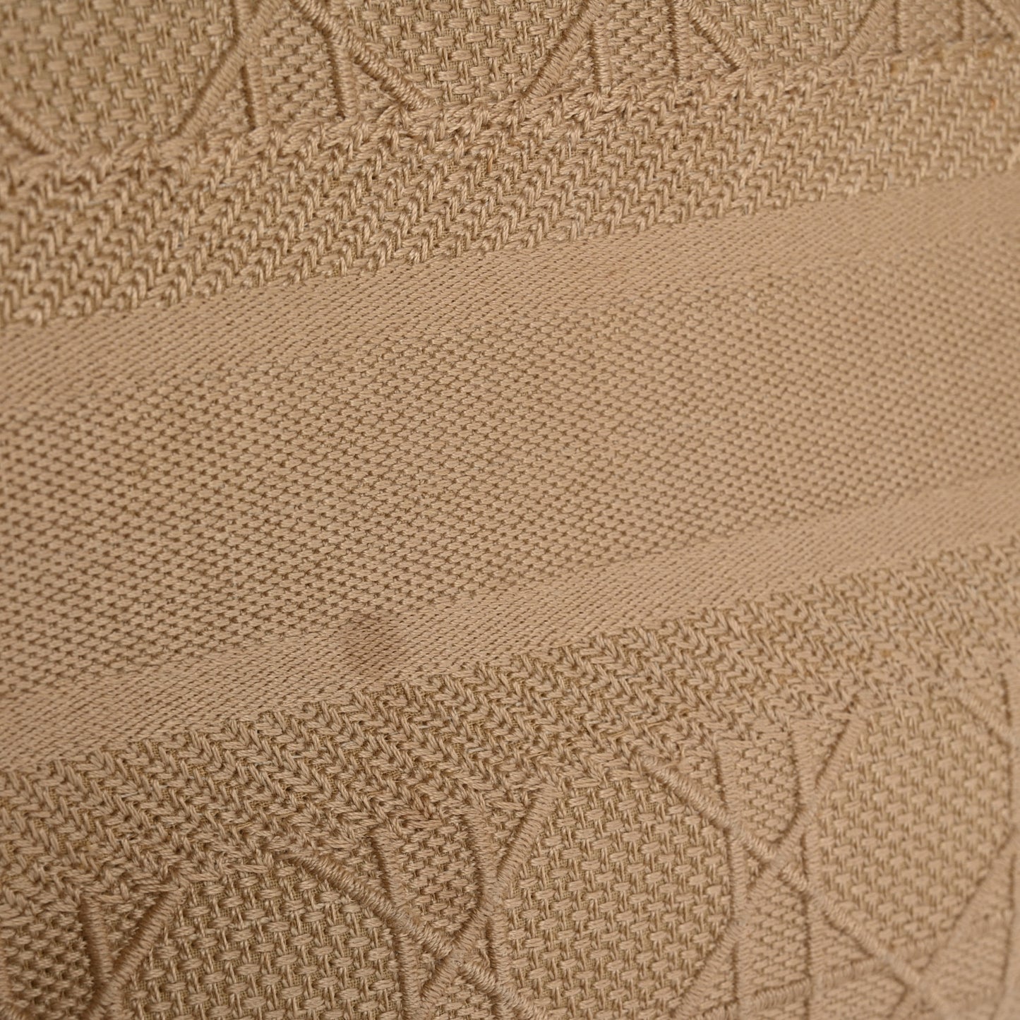 Canvas Embroidered Medium Lady D-Lite Beige