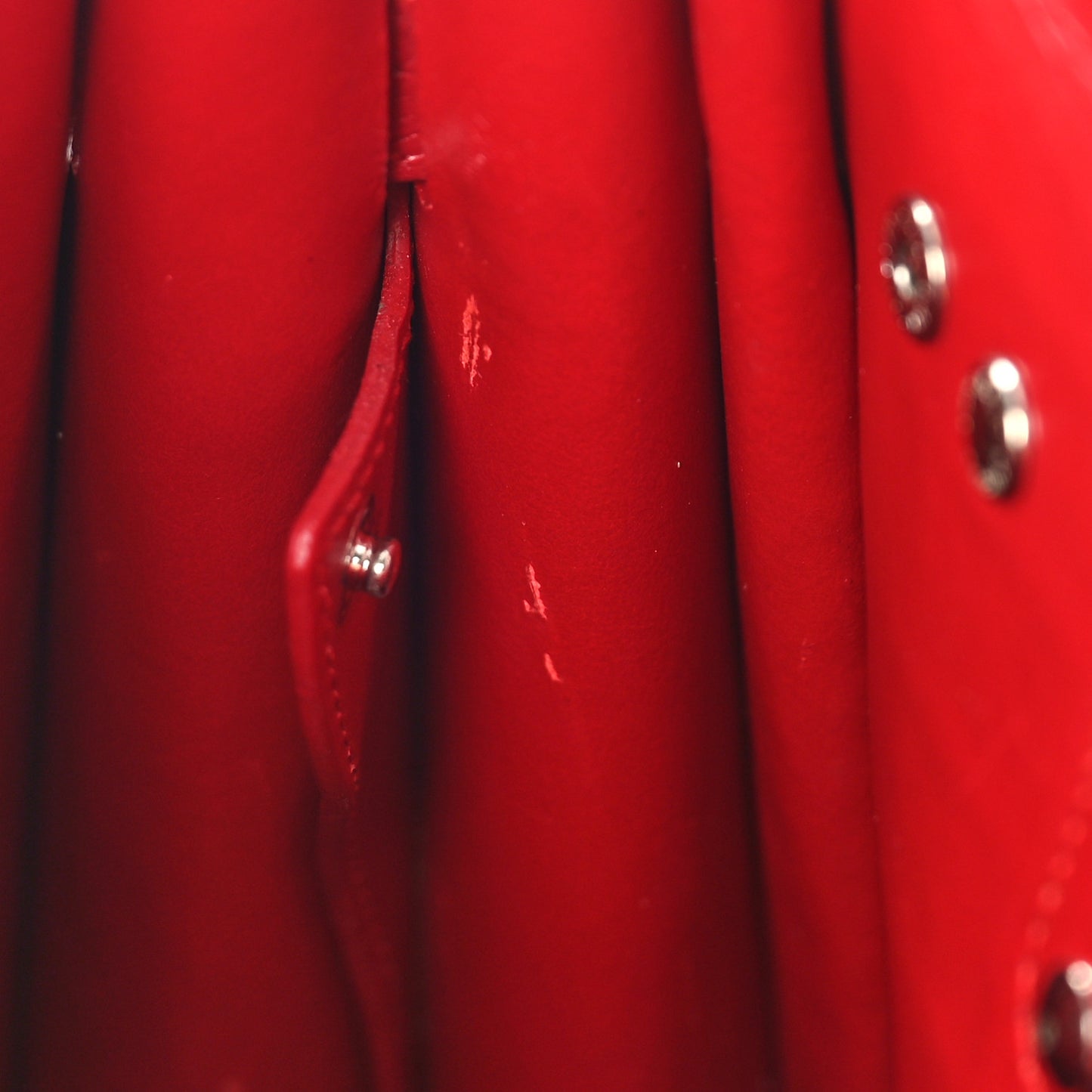 Calfskin Crocodile Embossed Baby Sac De Jour Red