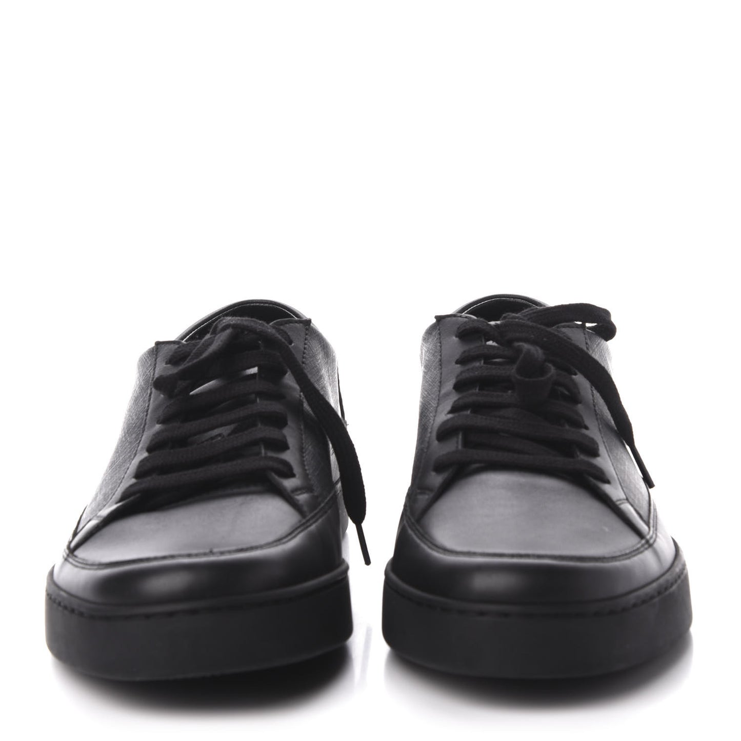 GG Supreme Monogram Mens Low Top Sneakers 9.5 Black