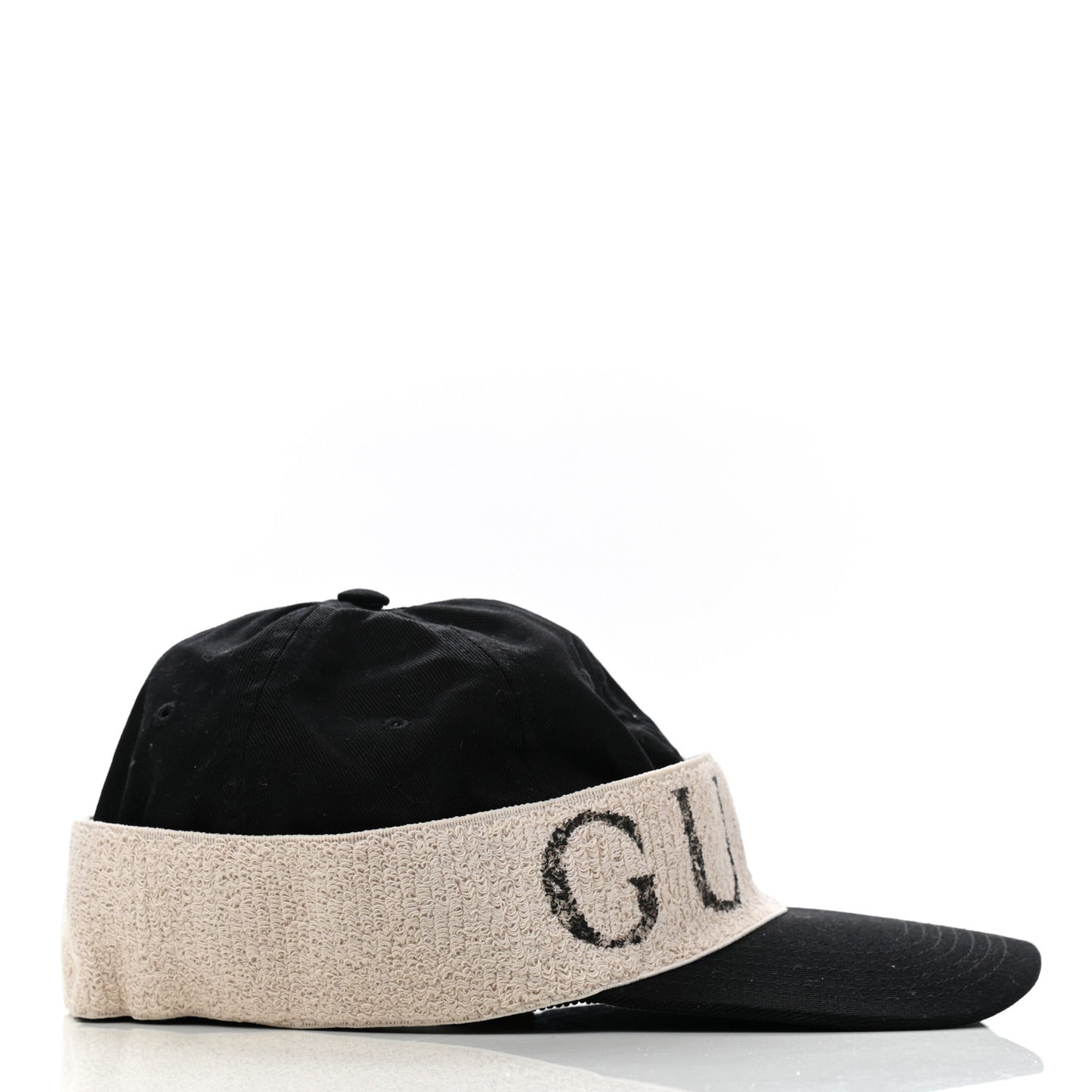 Gabardine Gucci Headband Baseball Hat M Black