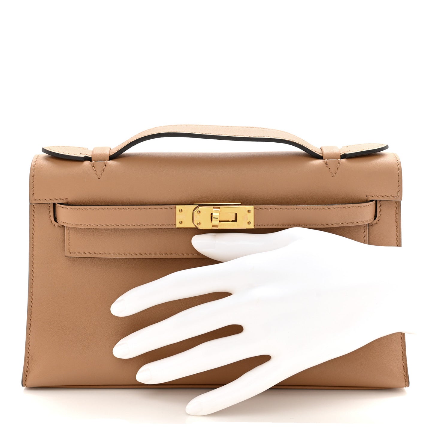 Swift Kelly Pochette Clutch Chai