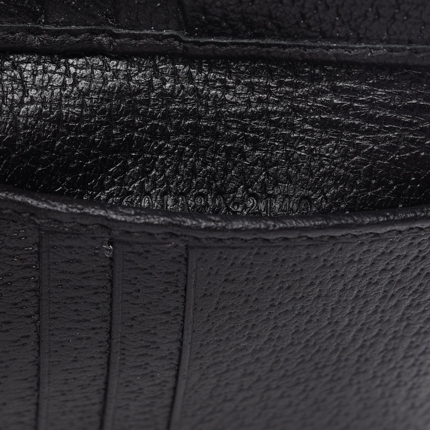 GG Supreme Monogram Psychedelic Bi-Fold Wallet Black Multicolor