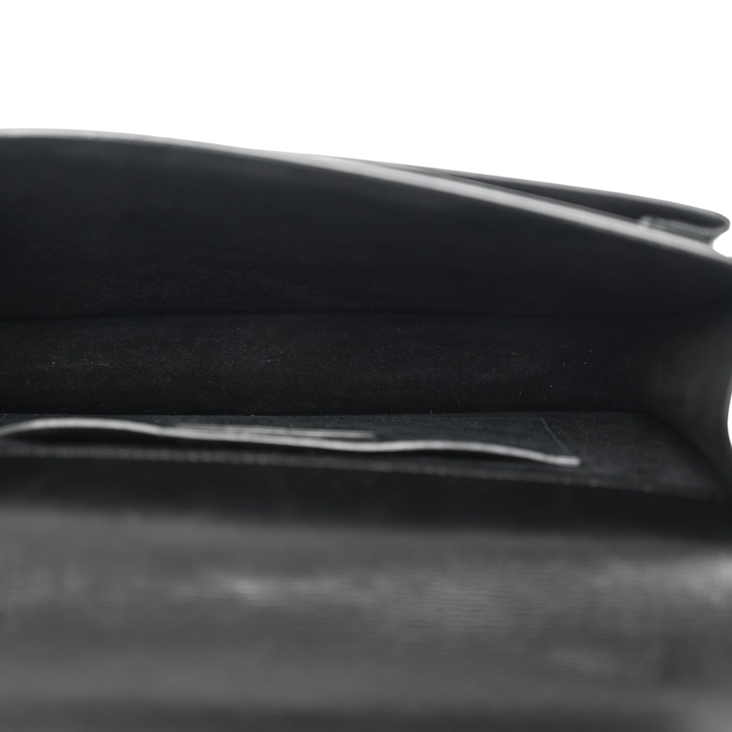 Smooth Calfskin Medium Monogram Sunset Satchel Black