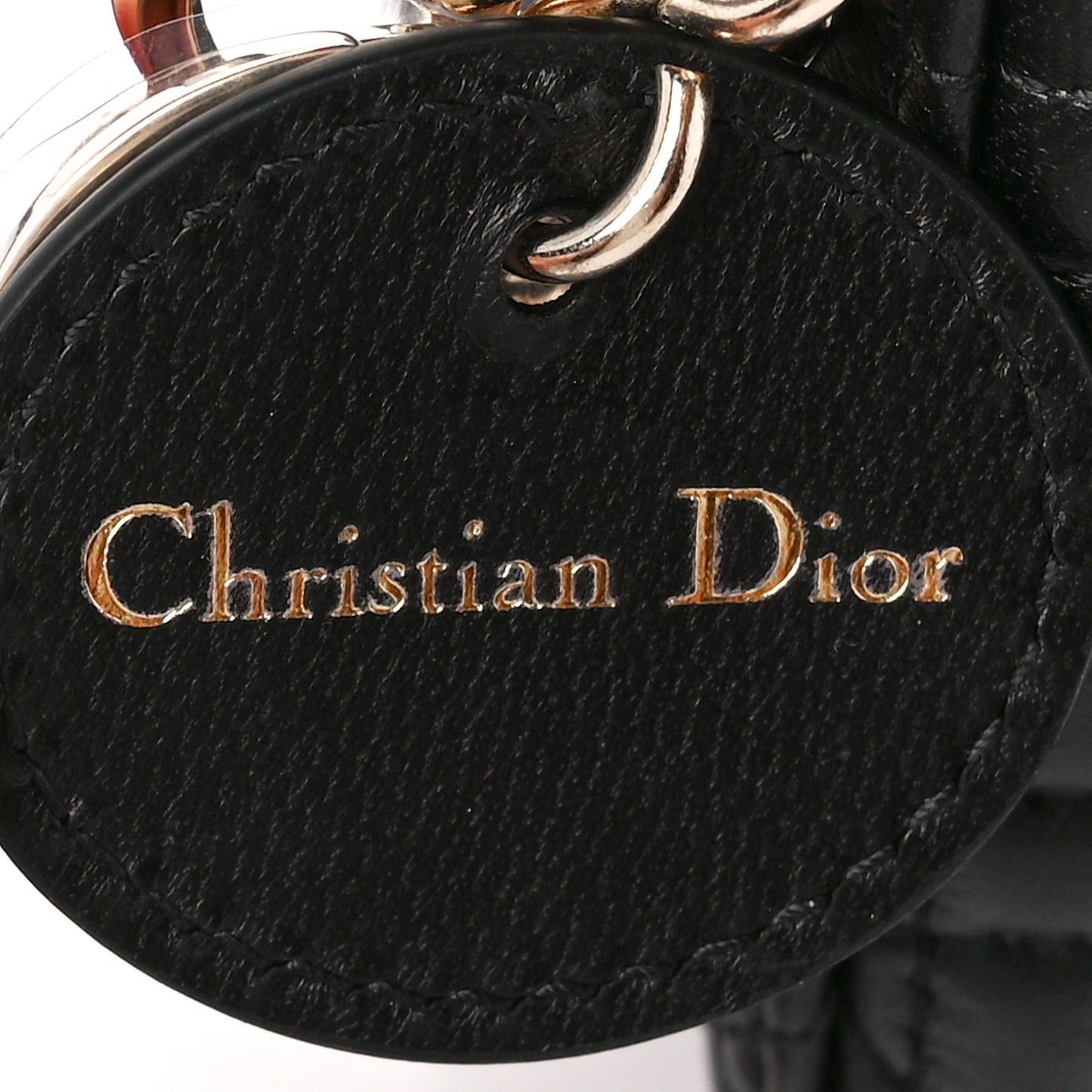 Lambskin Cannage Micro Lady Dior Black