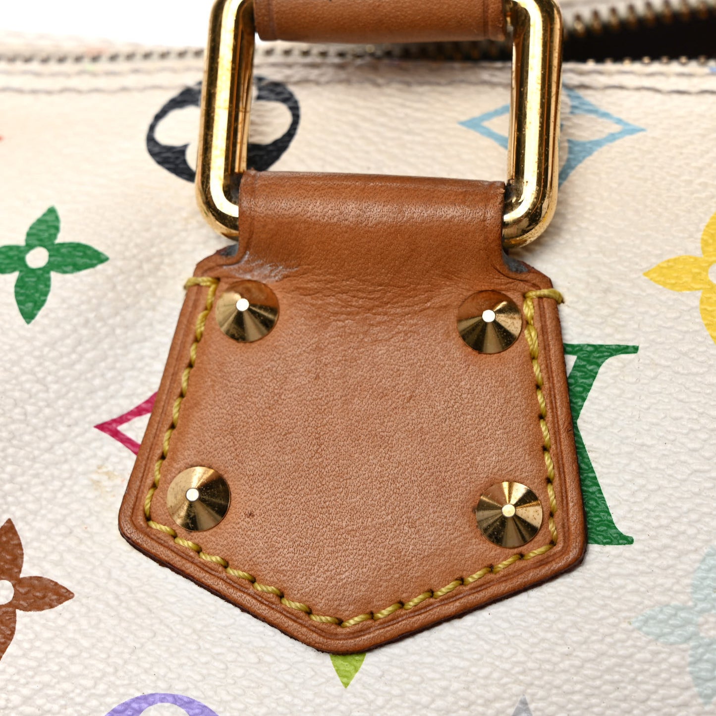 Monogram Multicolor Speedy 30 White
