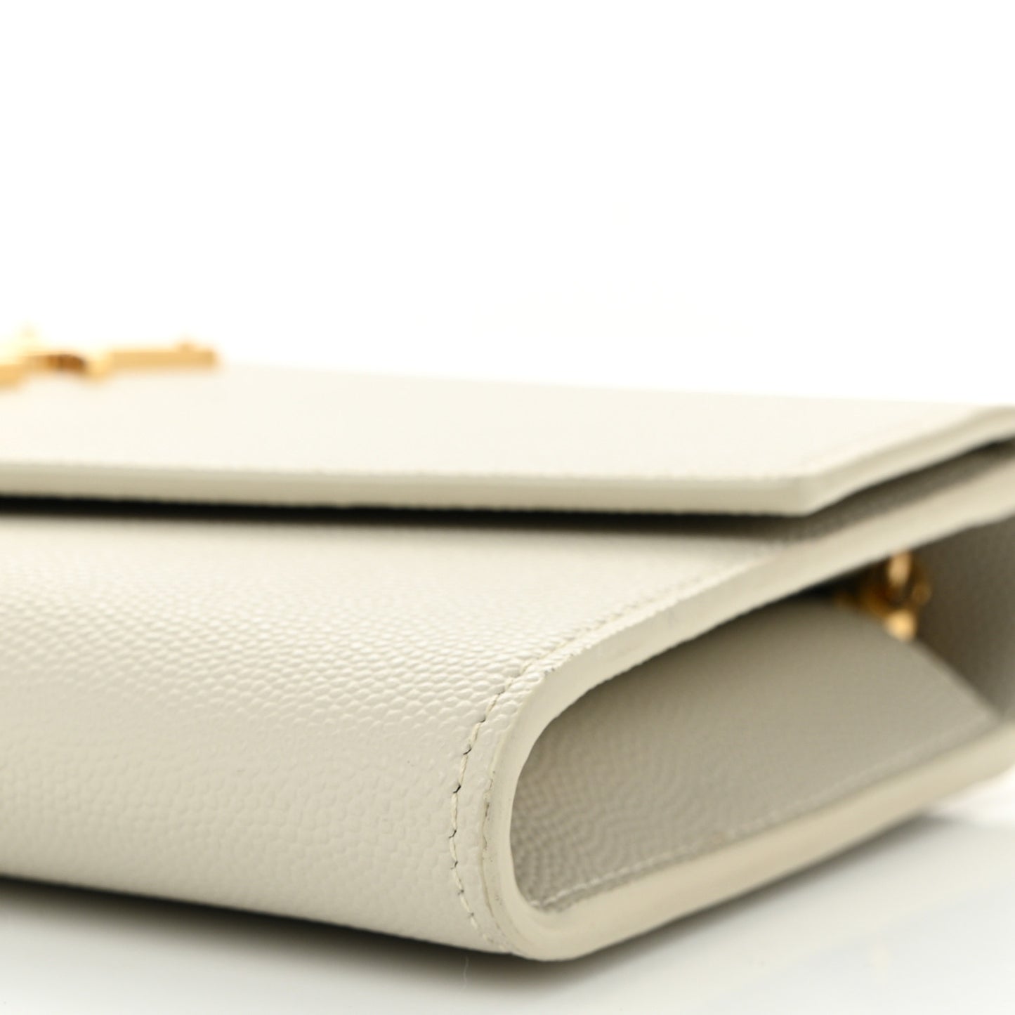 Grain De Poudre Monogram Uptown Chain Wallet Crema Soft