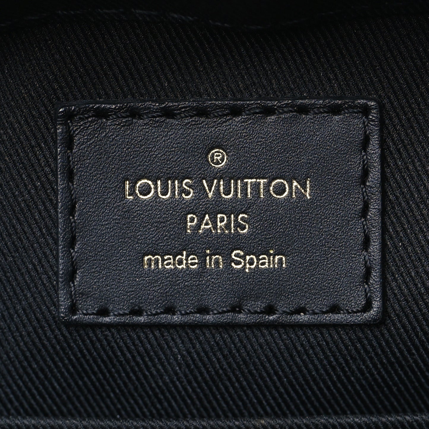Monogram Saintonge Black