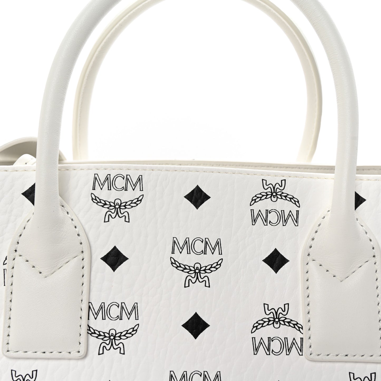Visetos Large Munchen Tote White