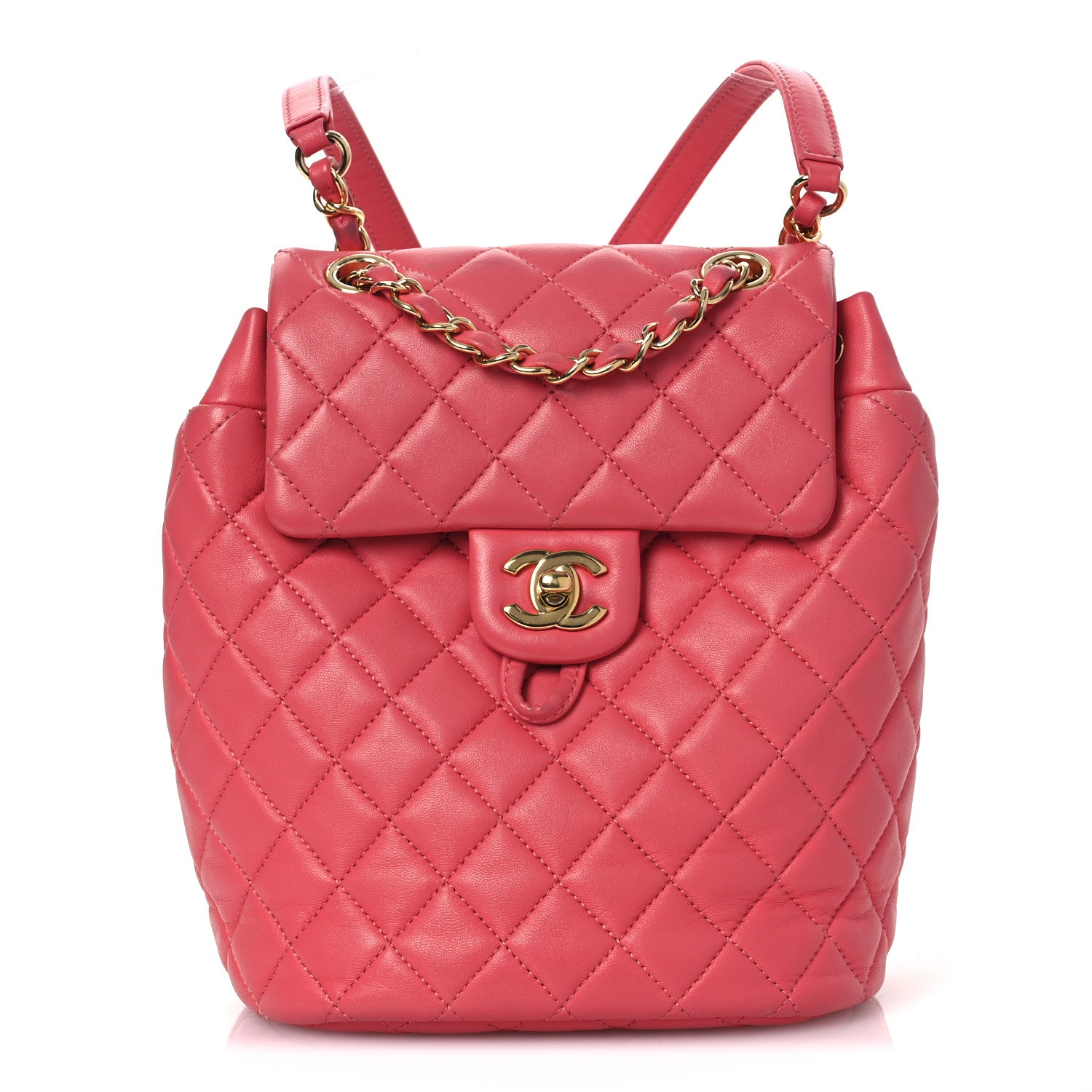 Chanel Lambskin Quilted Mini Urban Spirit Backpack Pink  display picture 1