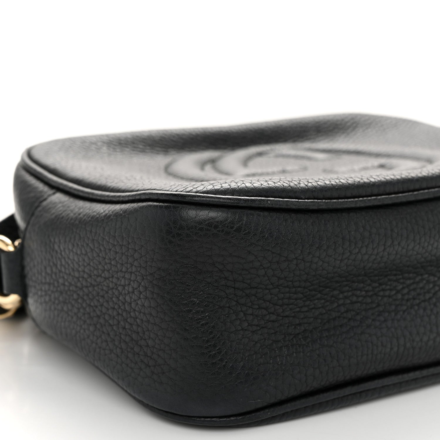 Gucci Pebbled Calfskin Small Soho Disco Bag Black 9 of 12