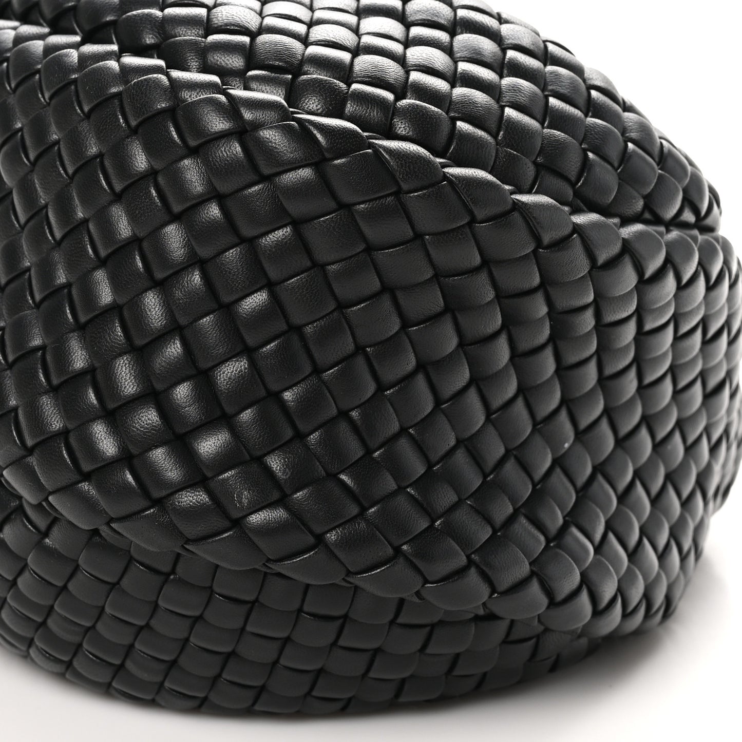 Lambskin Intrecciato Mini Padded Jodie Black