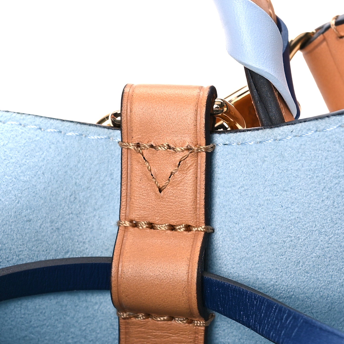 Damier Azur Braided Neonoe MM Blue