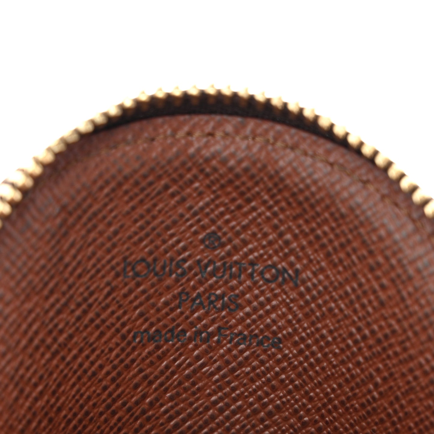 Monogram Round Coin Purse